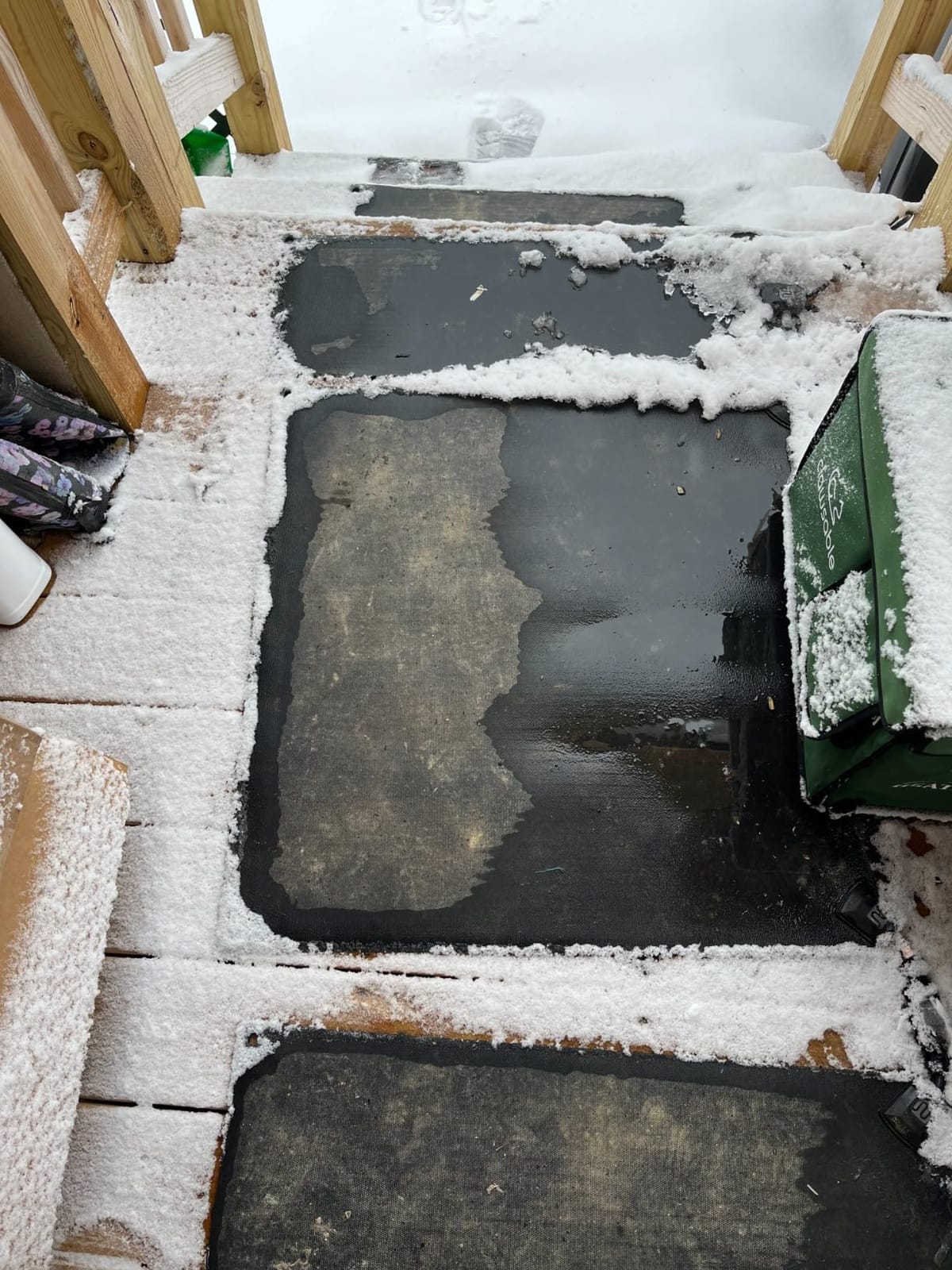 HeatTrak Heated Snow Melting Mats for Stairs - Heated Outdoor Mats - Electric Snow Melting Mats for Winter Snow Removal - Trusted Snow and Ice Melting Mats and No-Slip Stair Heating Mats (10
