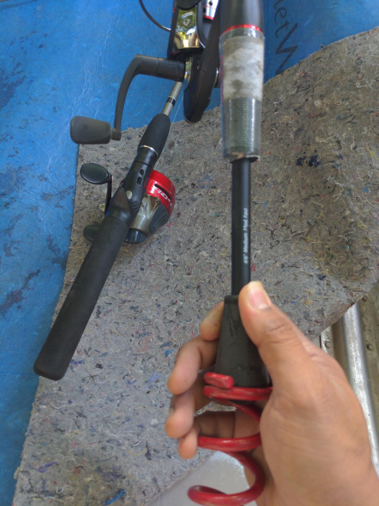 Berkley Spiral Rod Holder, Red customer photo 1