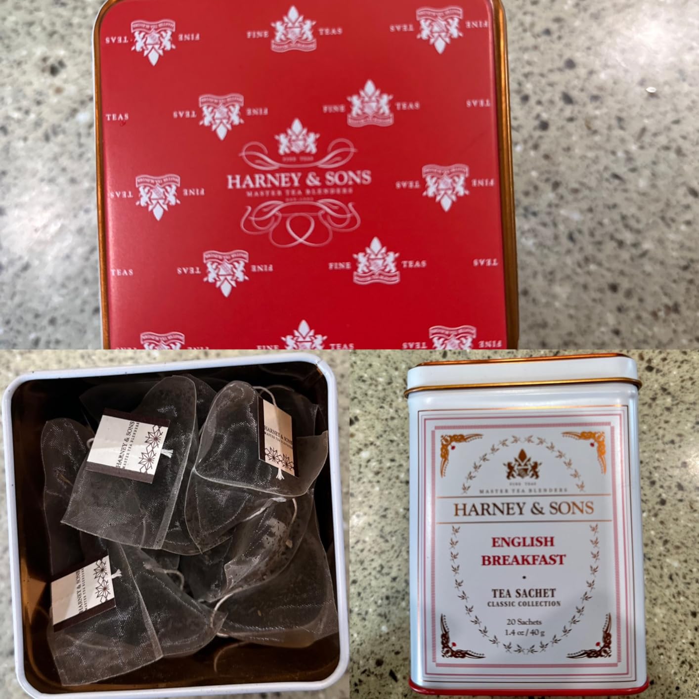 Harney & Sons Black Tea, English Breakfast, 20 Sachets customer photo 1