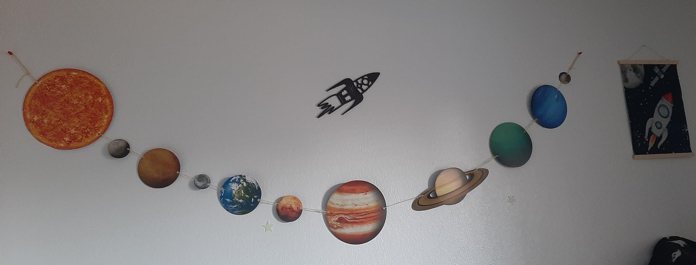 Learning Resources Giant Magnetic Solar System - STEM Planets, Earth and Sun Model, Astronomy Gifts, Montessori Science, Teacher Supplies, Space Classroom Must Haves, Educational Activity customer photo 1