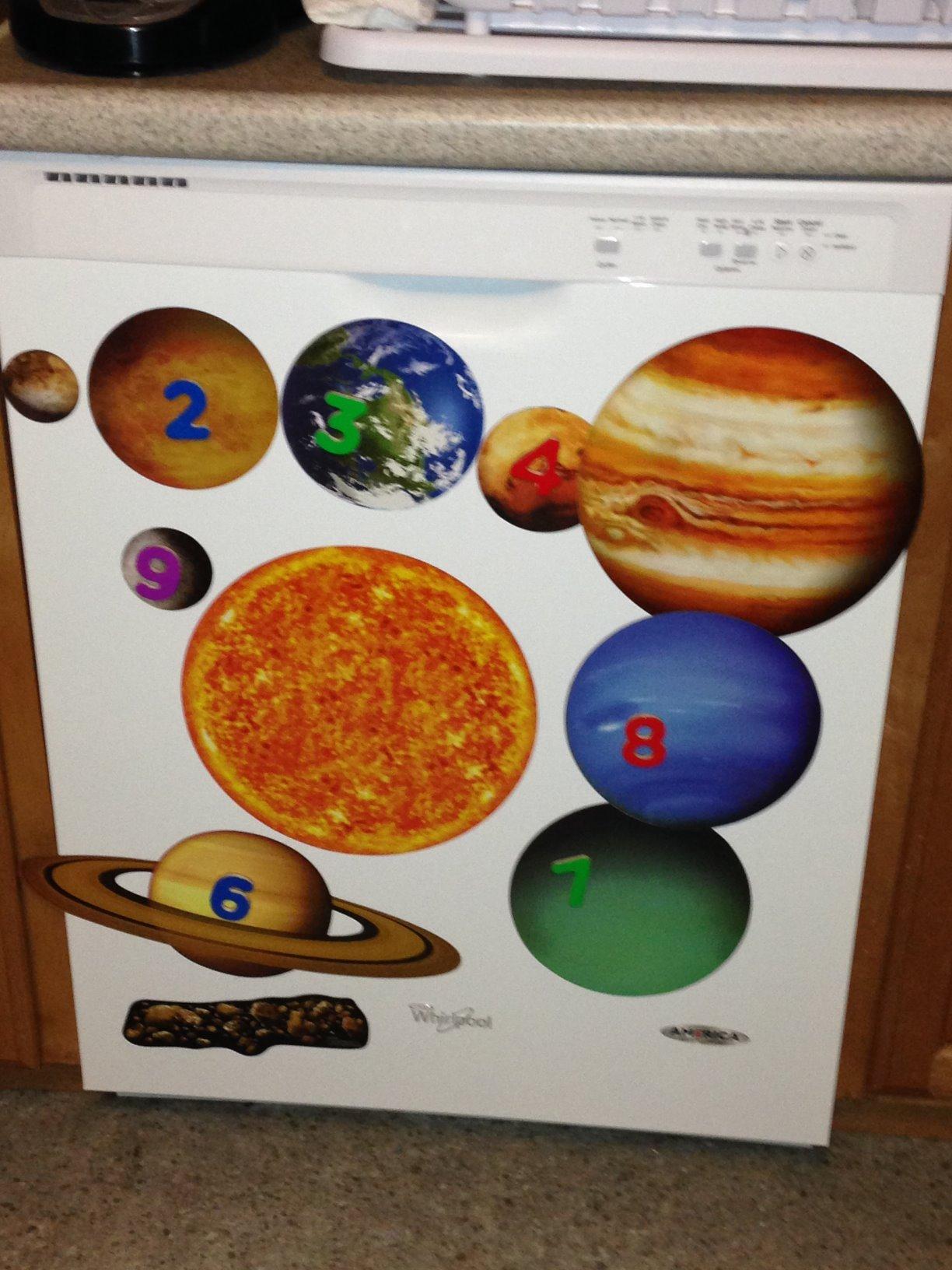 Learning Resources Giant Magnetic Solar System - STEM Planets, Earth and Sun Model, Astronomy Gifts, Montessori Science, Teacher Supplies, Space Classroom Must Haves, Educational Activity customer photo 2