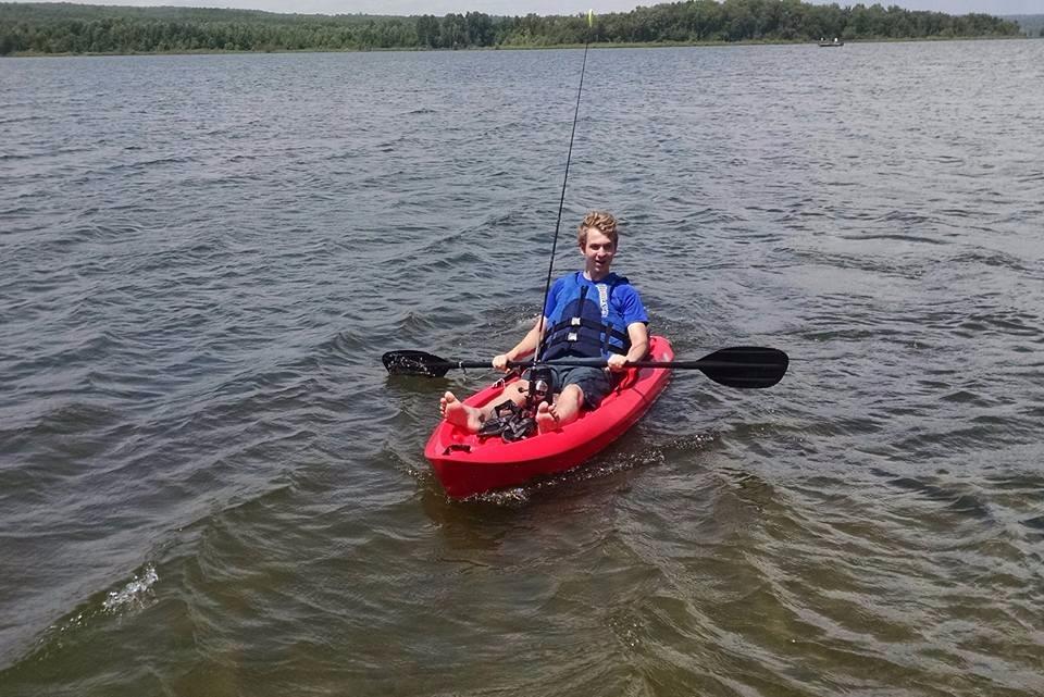 Lifetime Lotus Sit-On-Top Kayak with Paddle customer photo 1