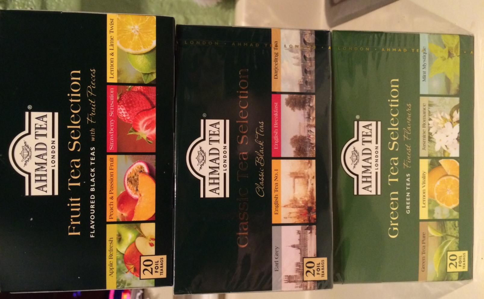 Ahmad Tea Variety Gift Box, 60 Foil Enveloped Teabags, Twelve Teas customer photo 2