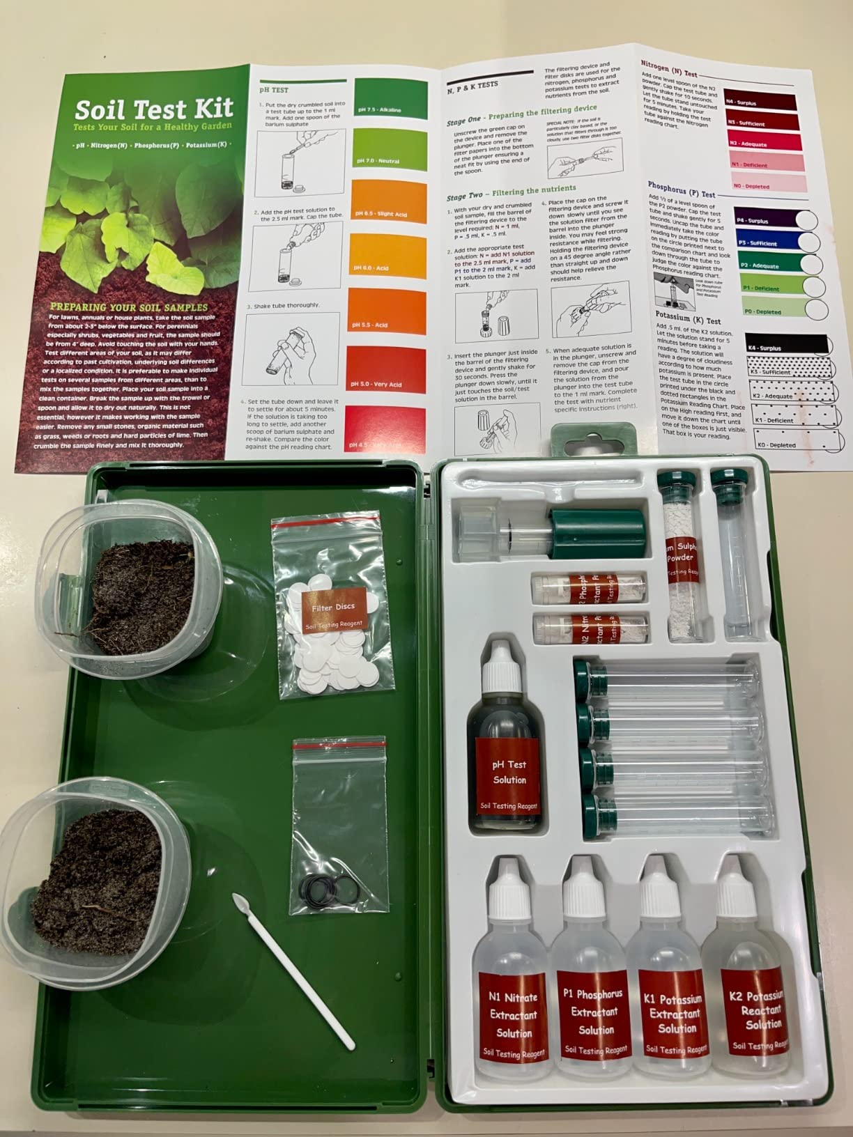 Luster Leaf Products 1663 80 Professional Soil Test Kit, Green customer photo 1