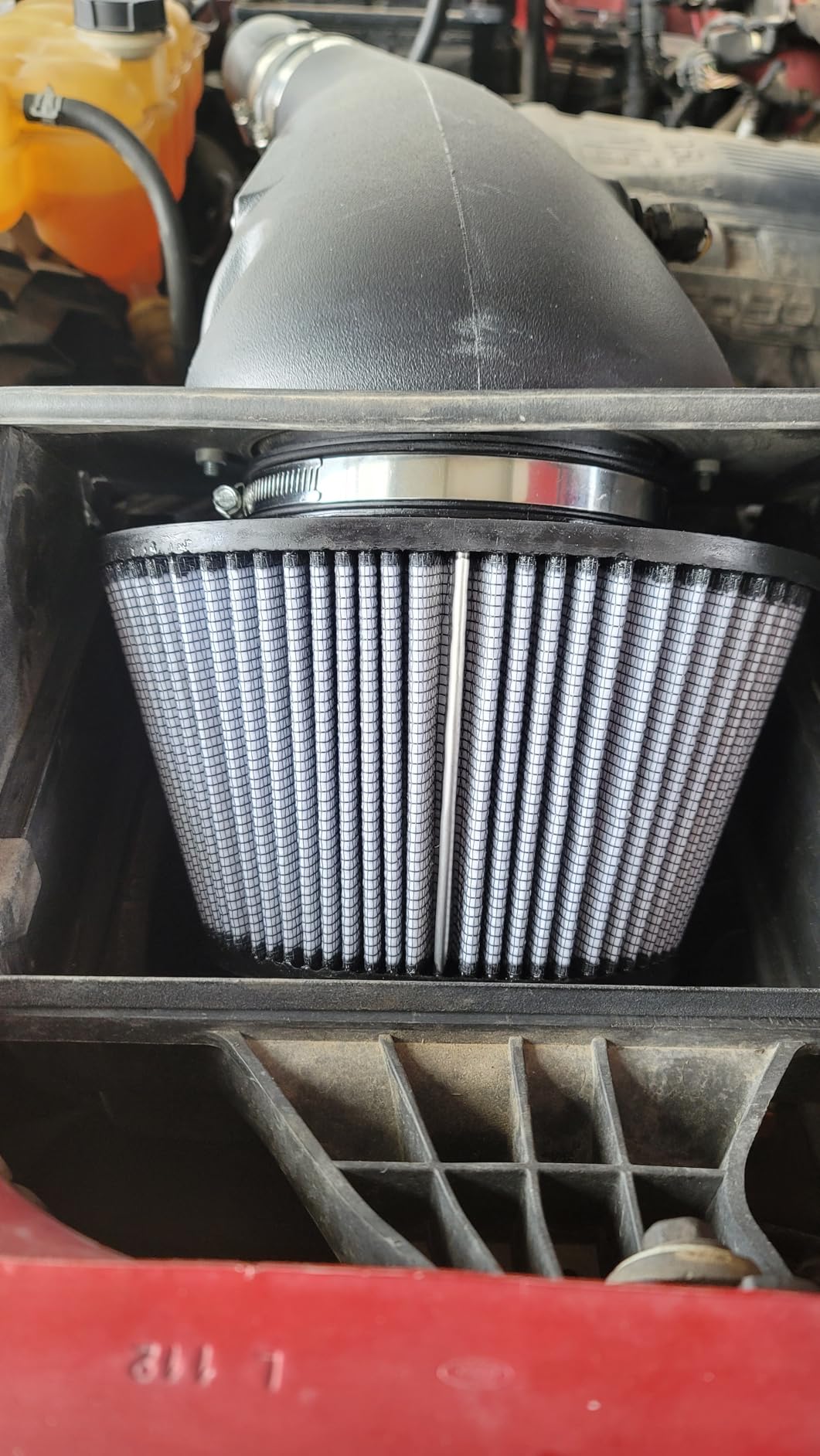 aFe Power A/F PDS 5-1/2Fx(7x10) Bx(6-3/4x5-1/2) T(Inv) x5-3/4H Air Filters 21-91040 customer photo 1