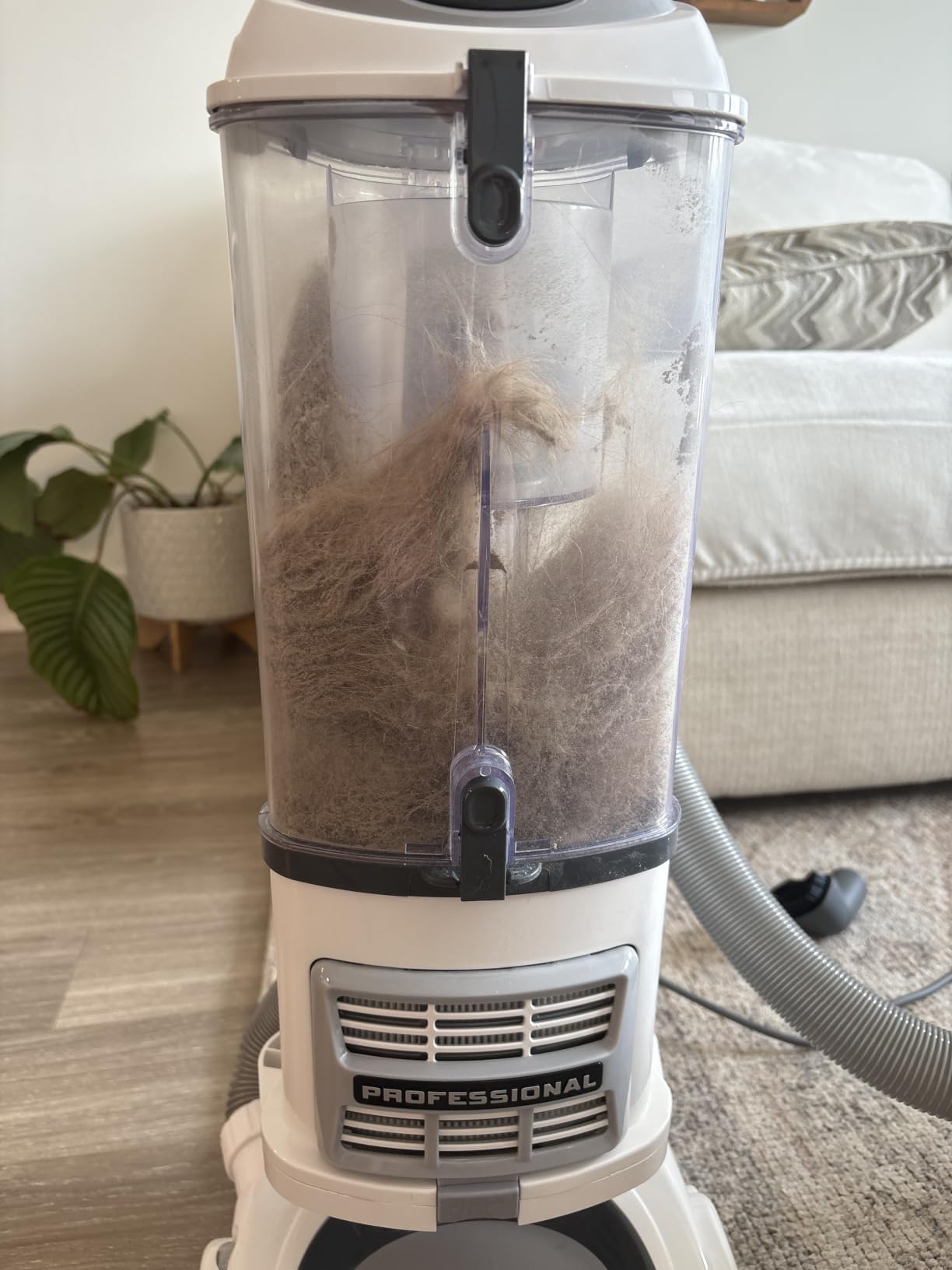 Shark Navigator Lift-Away Vacuum, HEPA, Pet Hair, White/Silver, NV356E | Carpet and Hard Floor Cleaning, Swivel Steering, Brushroll Shutoff, 0.87L Dust Cup, Dusting Brush and 8-in Crevice Tool customer photo 1