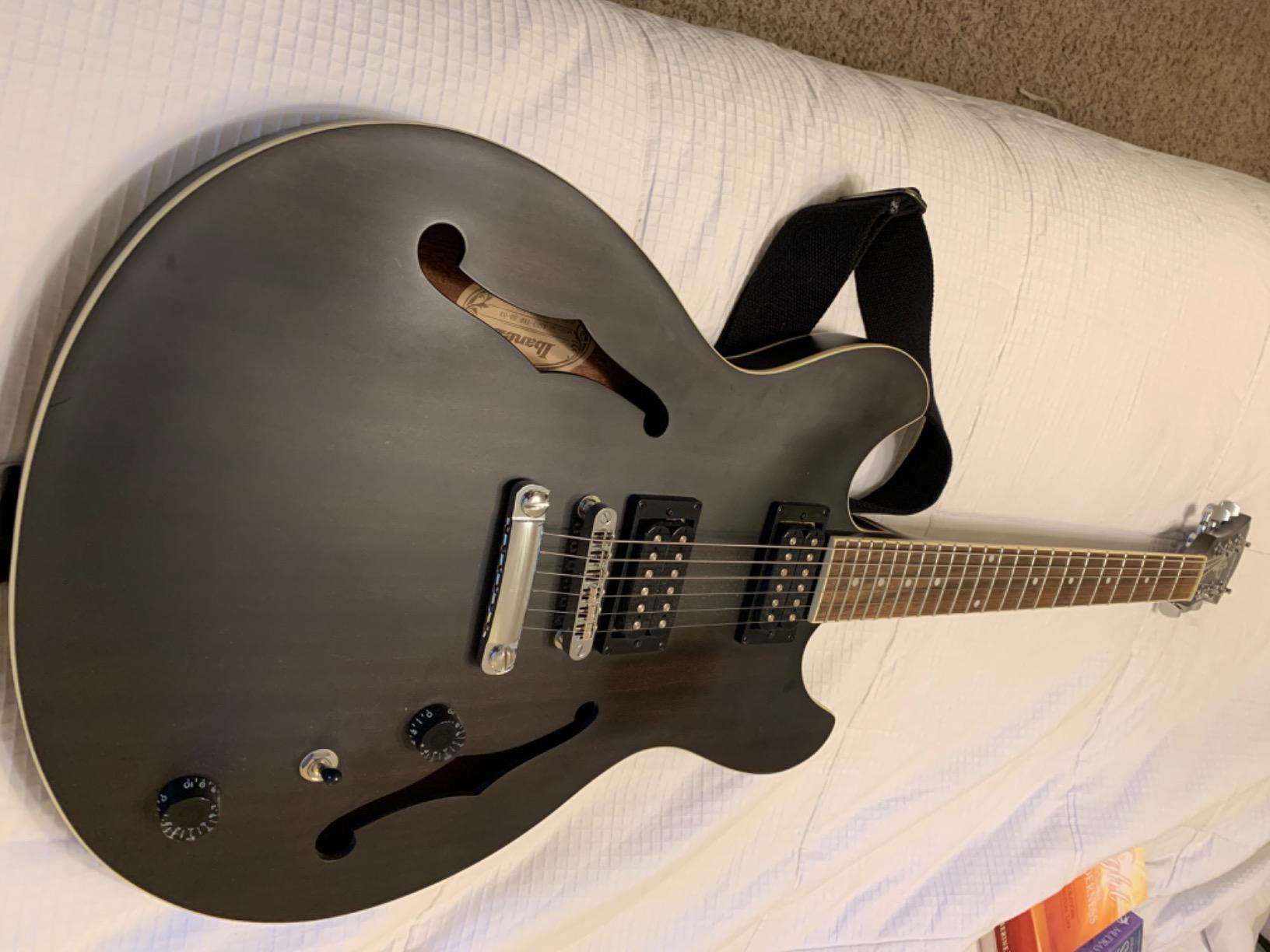 Ibanez Artcore AS53 - Transparent Black Flat customer photo 1