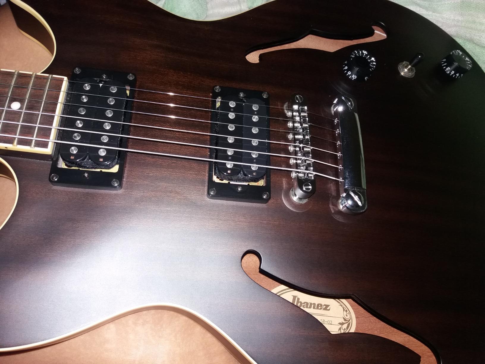 Ibanez Artcore AS53 - Transparent Black Flat customer photo 2