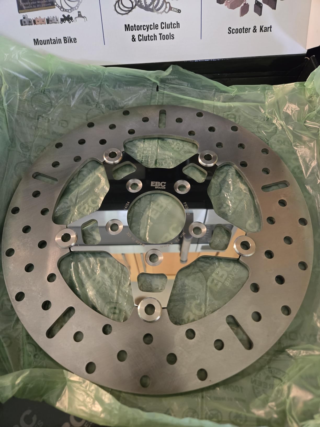 EBC Brakes FSD010 Brake Rotor, Black customer photo 1