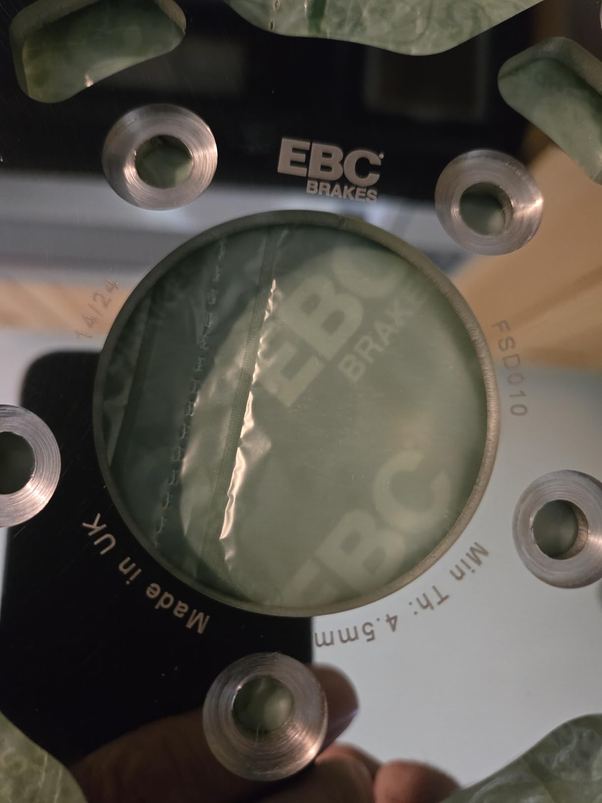 EBC Brakes FSD010 Brake Rotor, Black customer photo 2