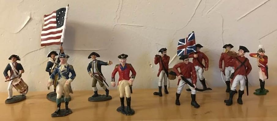 Safari Ltd. Revolutionary War British Army Designer TOOB - Set of 6 Detailed Miniature Figures Including General Cornwallis - Educational Toy Figurines customer photo 1