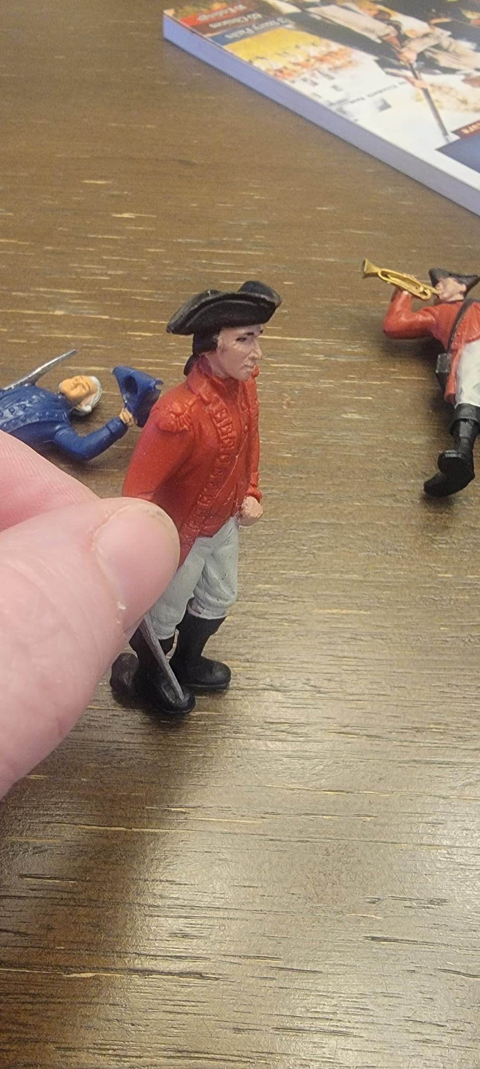 Safari Ltd. Revolutionary War British Army Designer TOOB - Set of 6 Detailed Miniature Figures Including General Cornwallis - Educational Toy Figurines customer photo 2