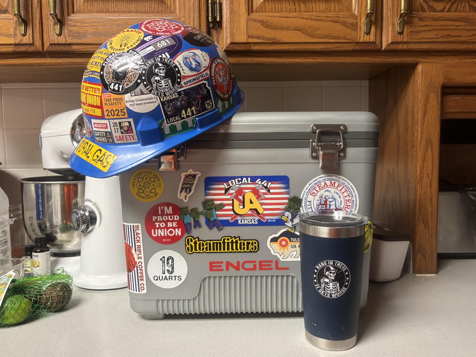 Engel 19qt Leak-Proof, Air Tight, Drybox Cooler and Small Hard Shell Lunchbox customer photo 2