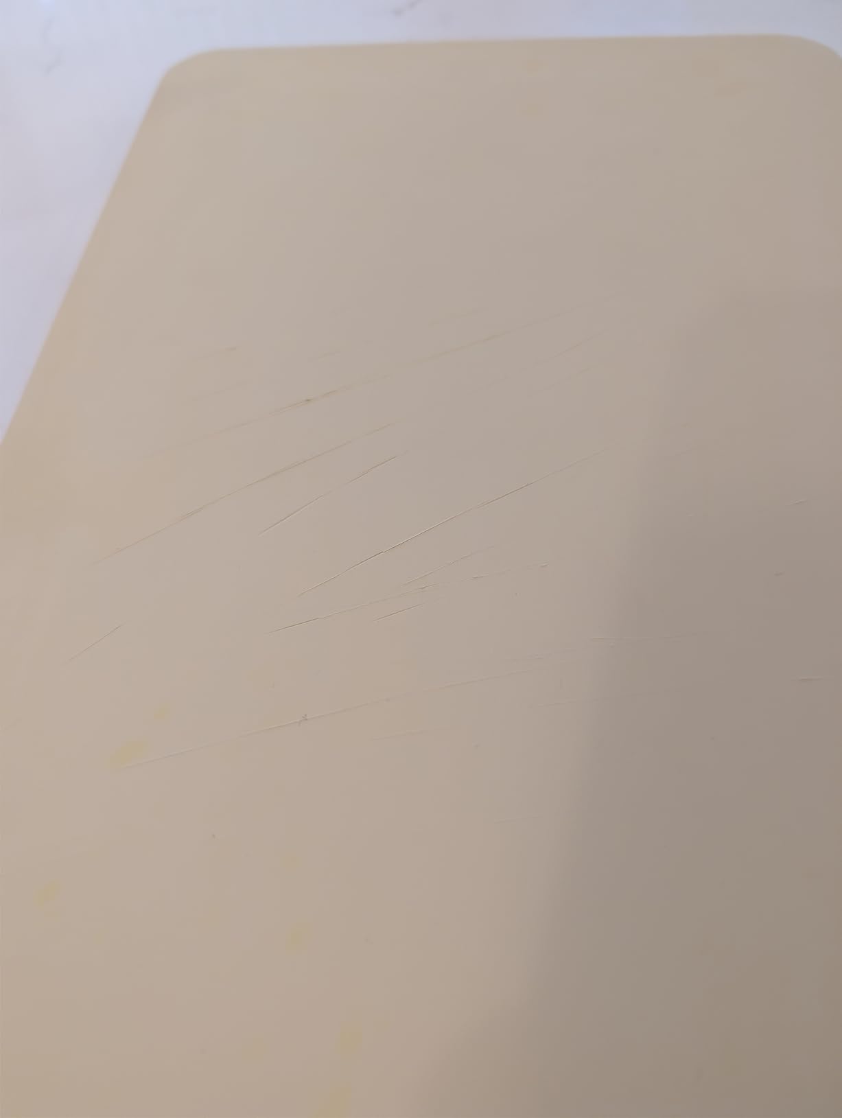 Kitchen Star Tsukihoshi Rubber Cutting Board,Size 3L,Synthetic Rubber Cutting Board, Non-slip for ingredients,Knife-friendly Dishwasher-Safe Made in Japan, Size17.32x10.23×0.39 inches(444×263×10mm) customer photo 2