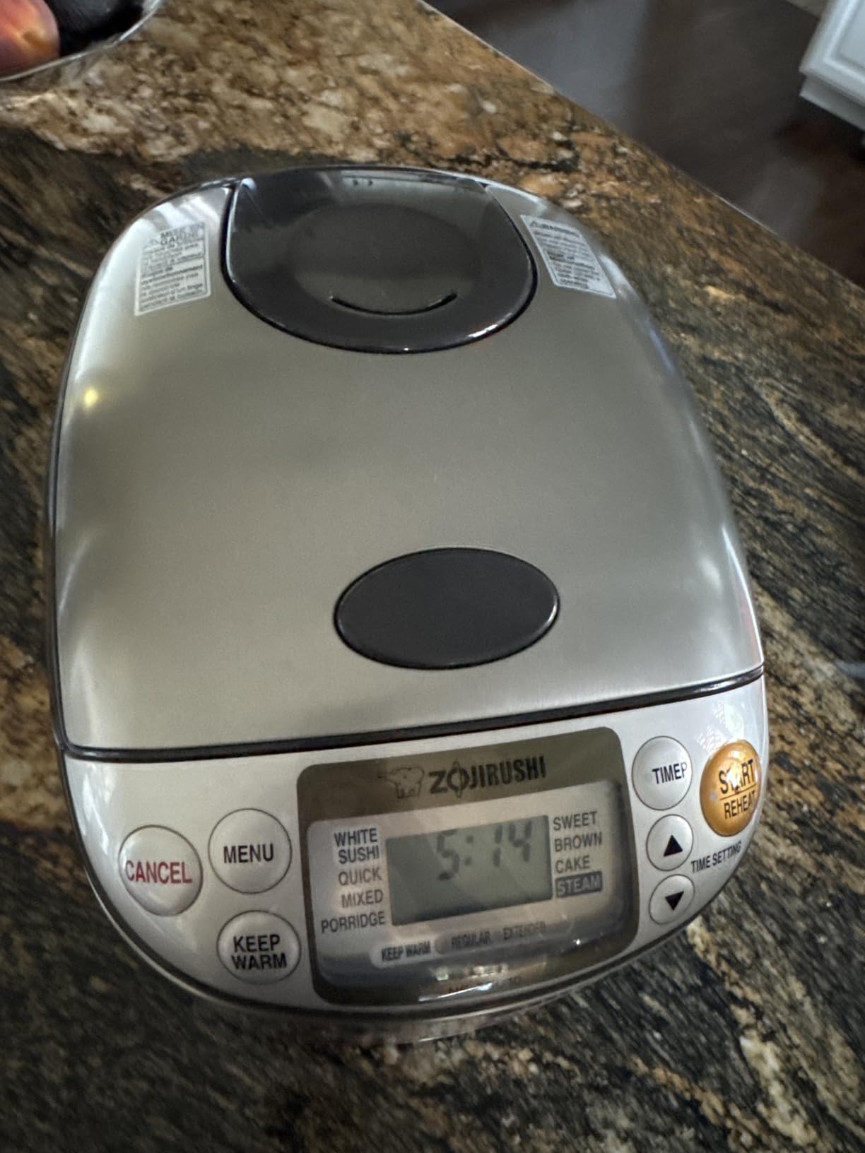 Zojirushi NS-TSC18 Micom Rice Cooker and Warmer, 1.8 Liters customer photo 1