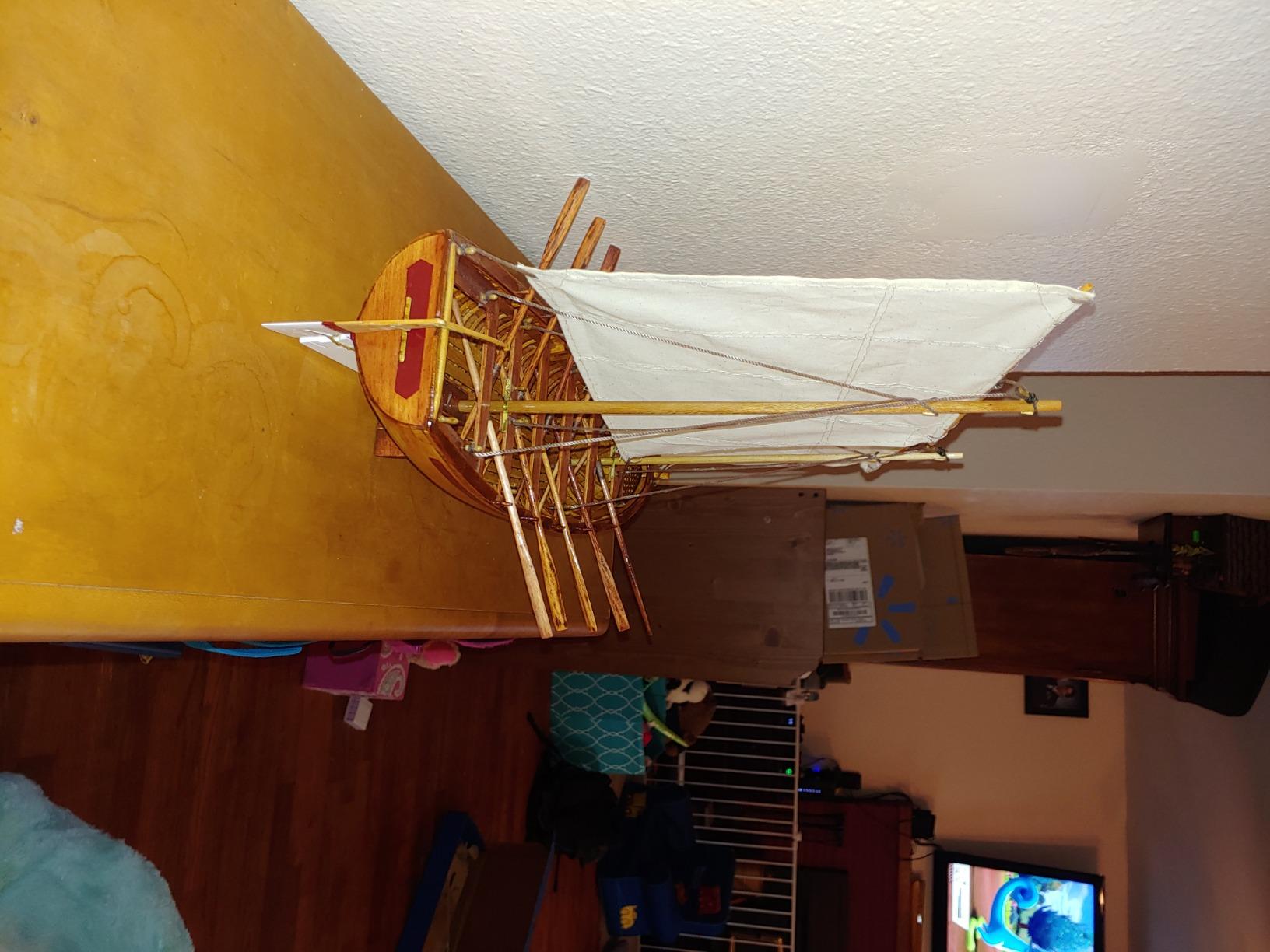 Model Shipways Wood HMS Bounty Launch 1:16 Plank-on-Frame Kit MS1850 - Model Expo customer photo 1