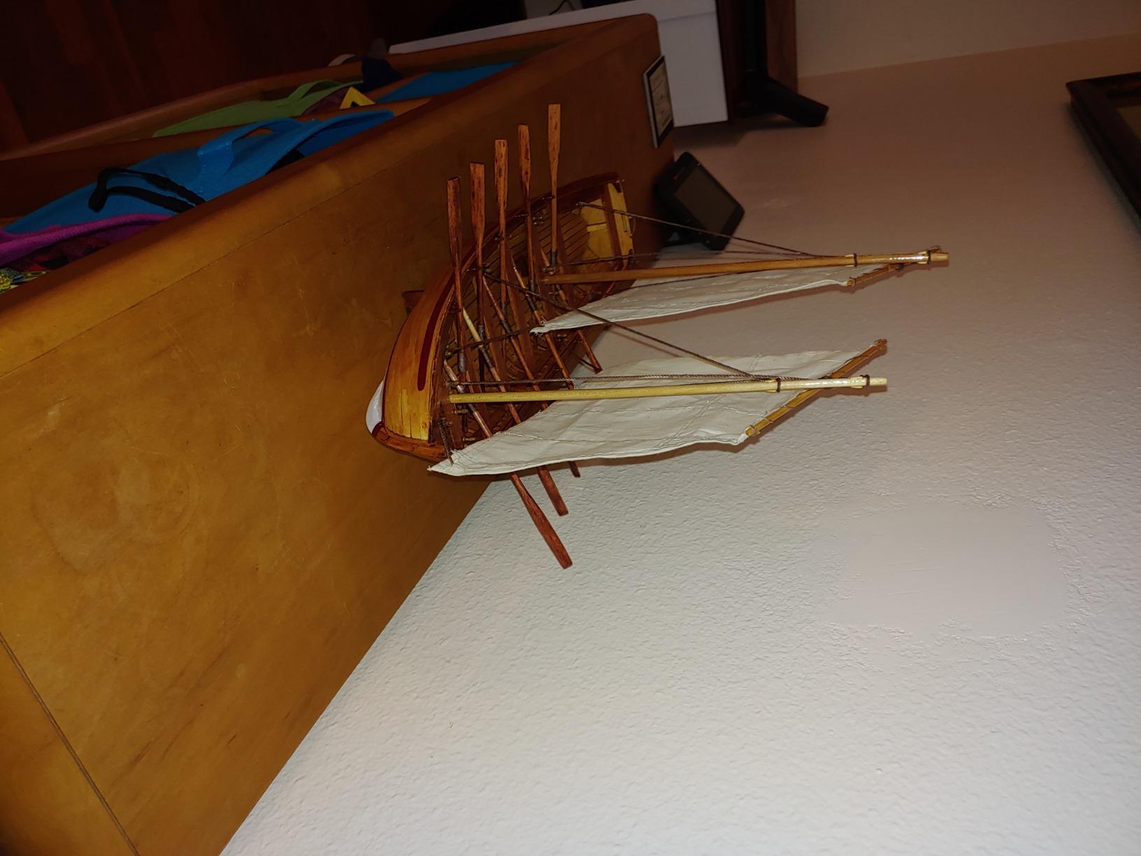 Model Shipways Wood HMS Bounty Launch 1:16 Plank-on-Frame Kit MS1850 - Model Expo customer photo 2