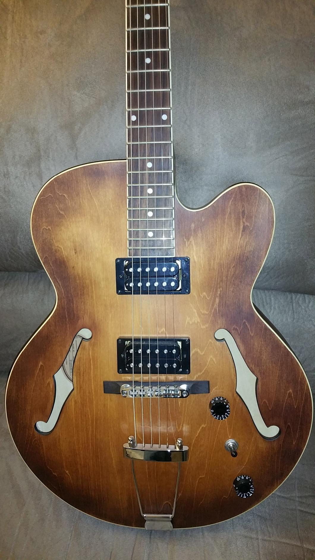 Ibanez Artcore AF55 Hollowbody Electric Guitar - Tobacco Flat customer photo 2