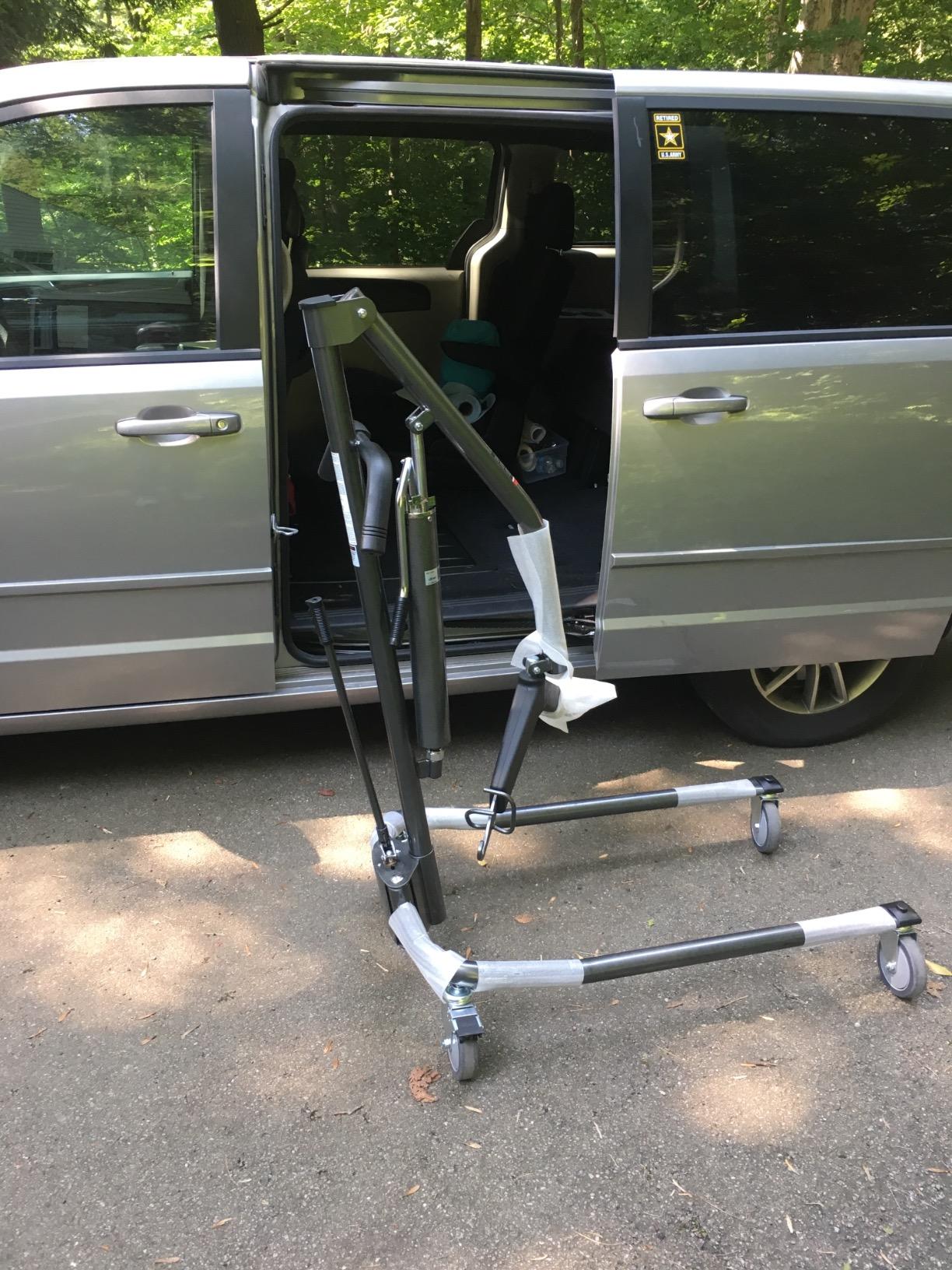 Drive Medical 13023SV Handicap Hydraulic Lift, Silver Vein 5 Inch (Pack of 1) customer photo 1