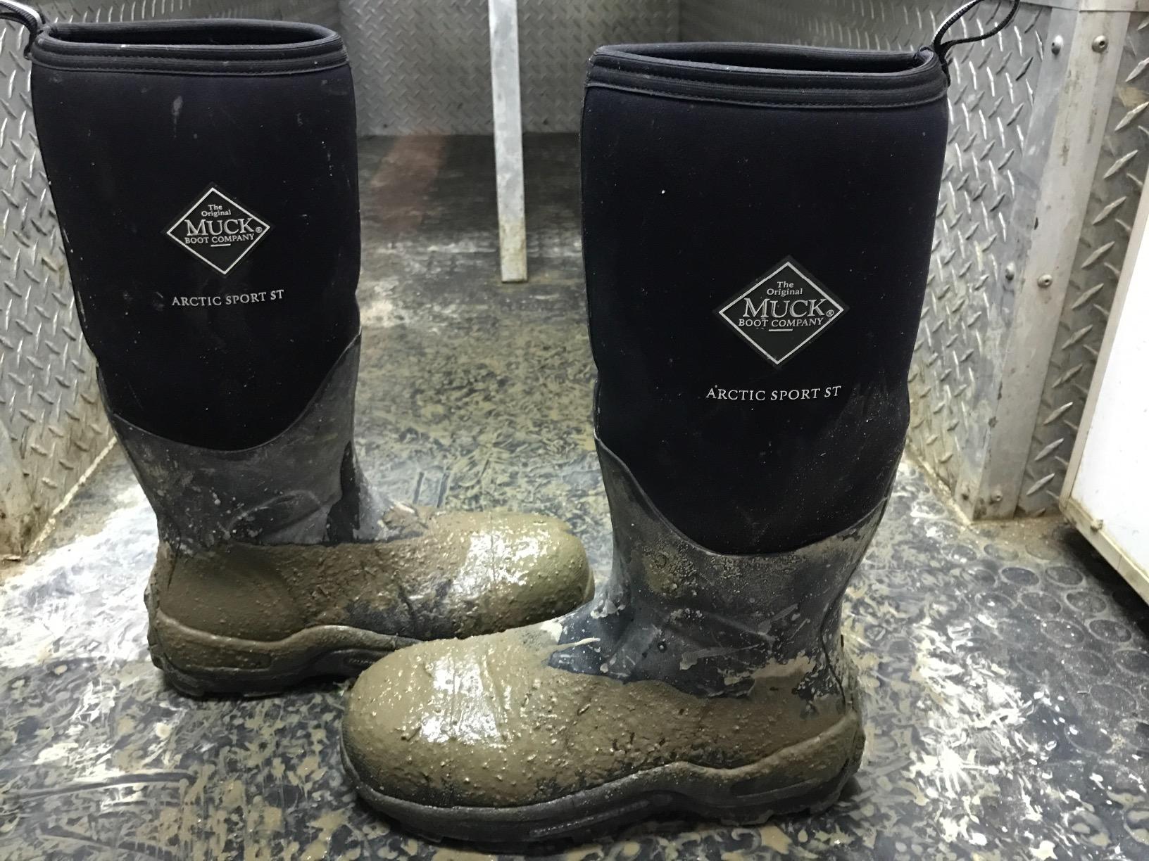MUCK Arctic Sport Steel Toe Waterproof Insulated Work Boot customer photo 2