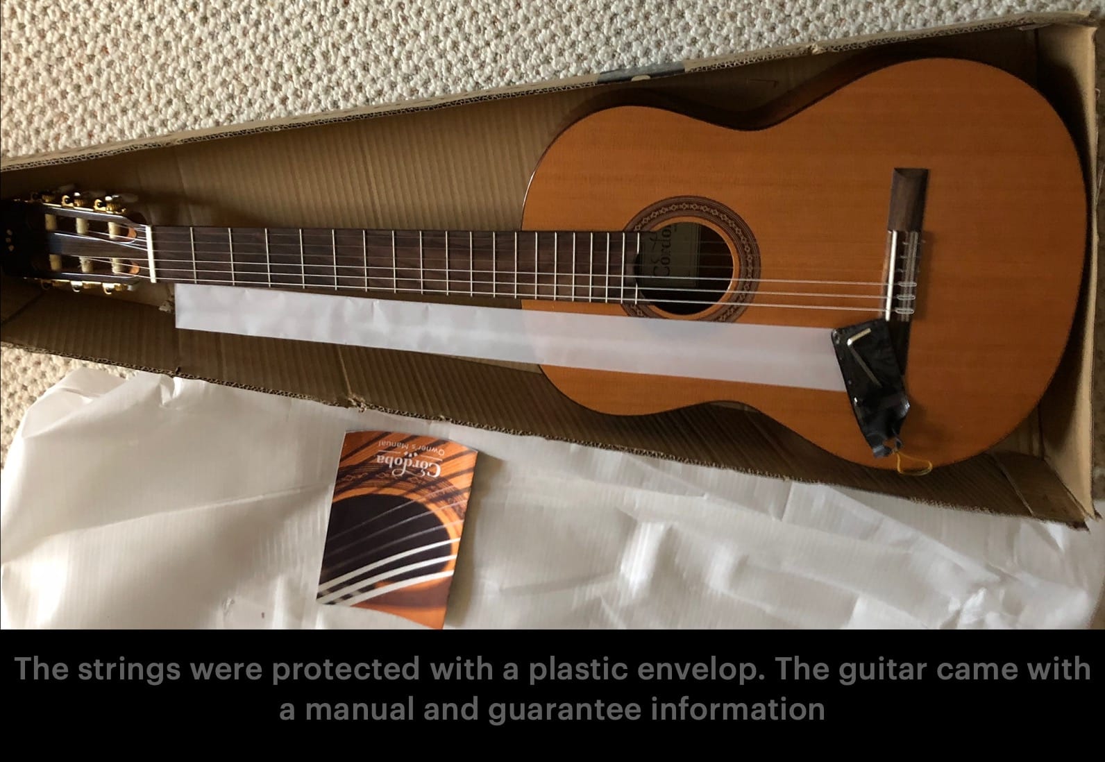 Cordoba C5 Classical w/Solid Cedar Top customer photo 1