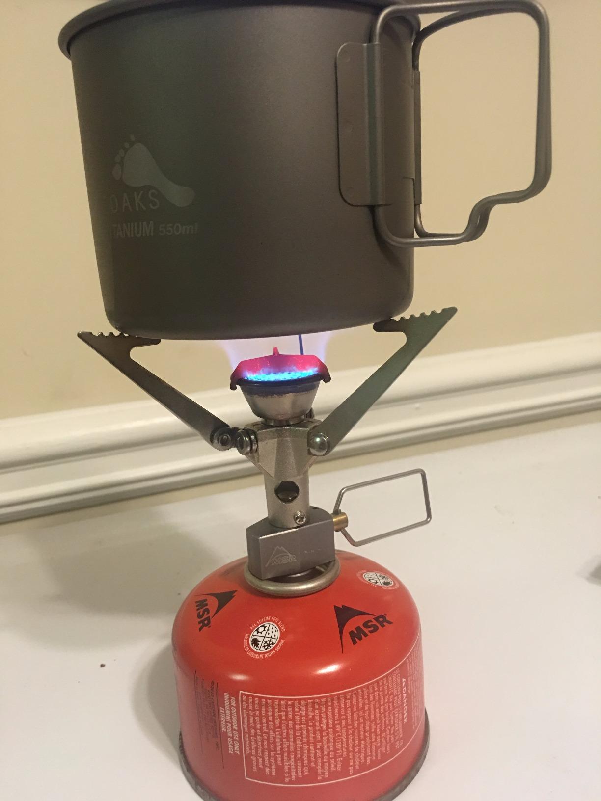Snow Peak LiteMax Titanium Camping Stove for Backpacking | Ultralight Titanium, Compact Design, High Heat Output customer photo 2