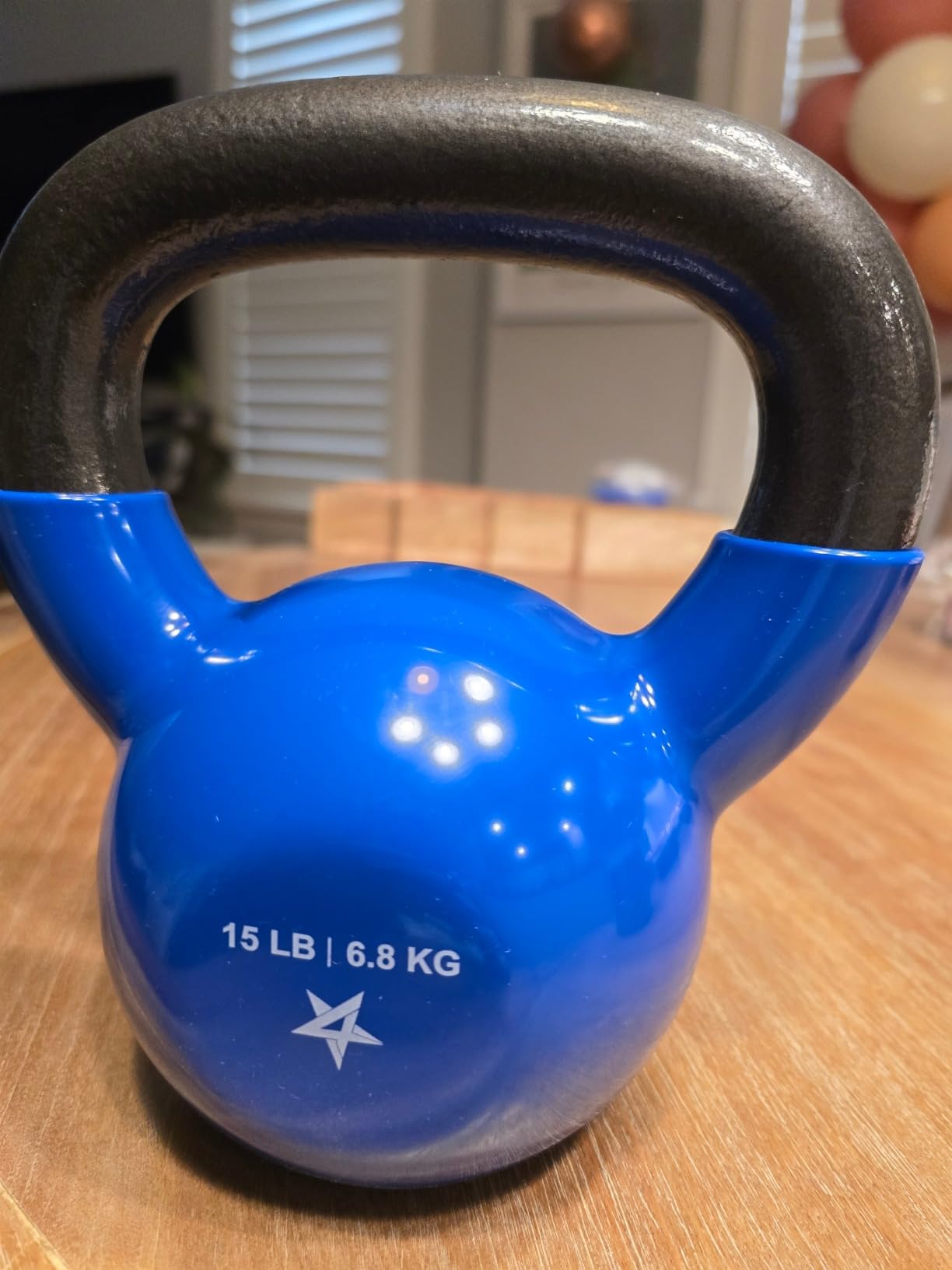 Yes4All Kettlebell, 5-100 LB Vinyl Coated Cast Iron Strength Training Kettlebells for Home Gym Exercises customer photo 2