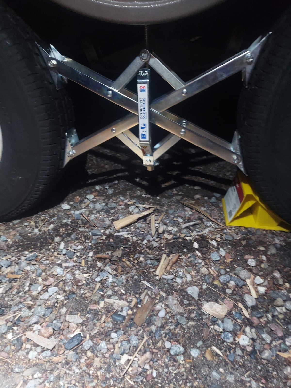 BAL 28014 X-Chock Tire Locking Chock - Extended, Silver customer photo 1