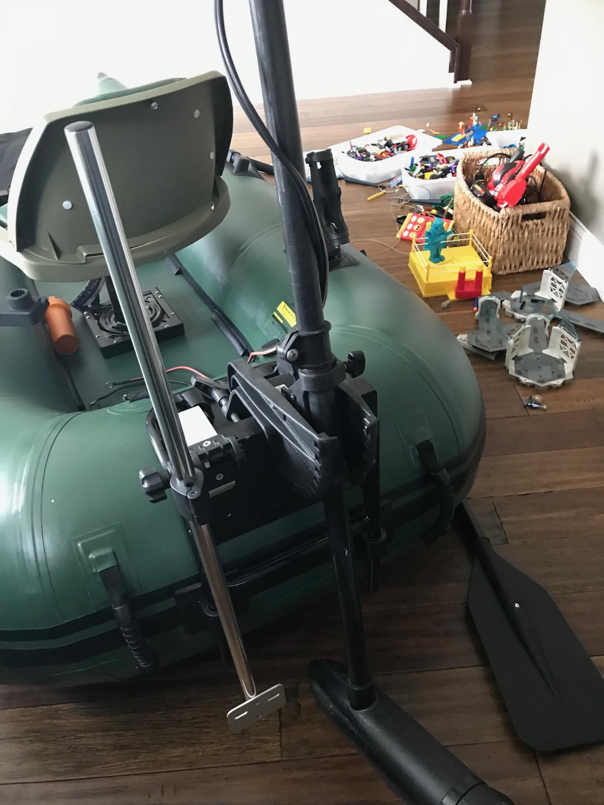 Sea Eagle 285 Frameless Inflatable 9' Pontoon Fishing Boat - 1 Person- Lightweight, Portable-Perfect for Hunting & Fishing-Sets up in 5 Minutes customer photo 2