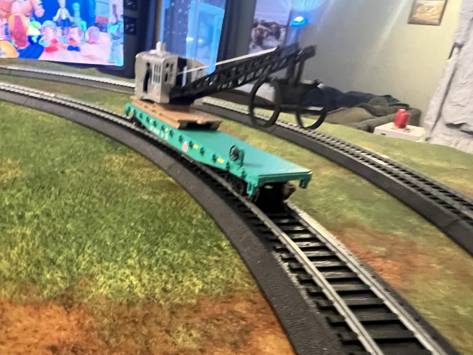 Walthers SceneMaster TL Log Crane Union Pacific #19436 Train Collectable Train customer photo 2