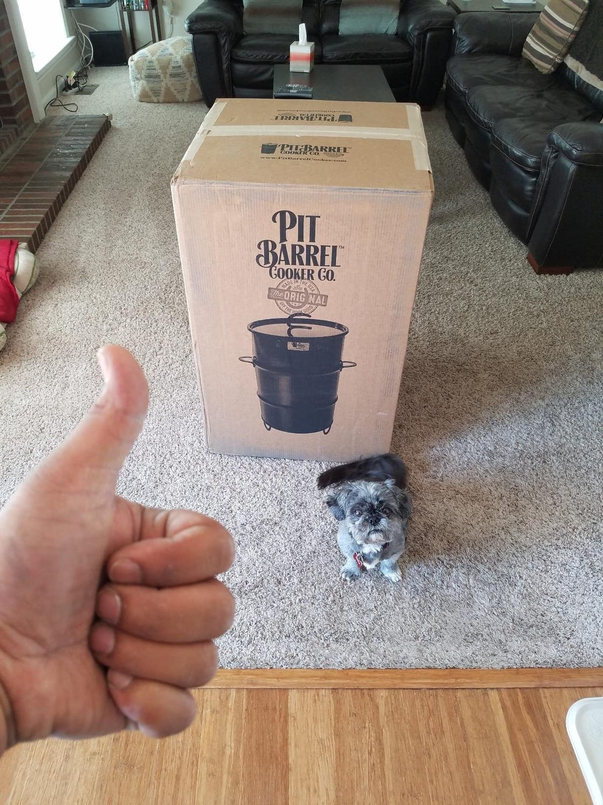 Pit Barrel Cooker Premier Series 18.5 Inch Drum Smoker | Porcelain Coated Steel BBQ Grill, Ugly Drum BBQ Smoker customer photo 1