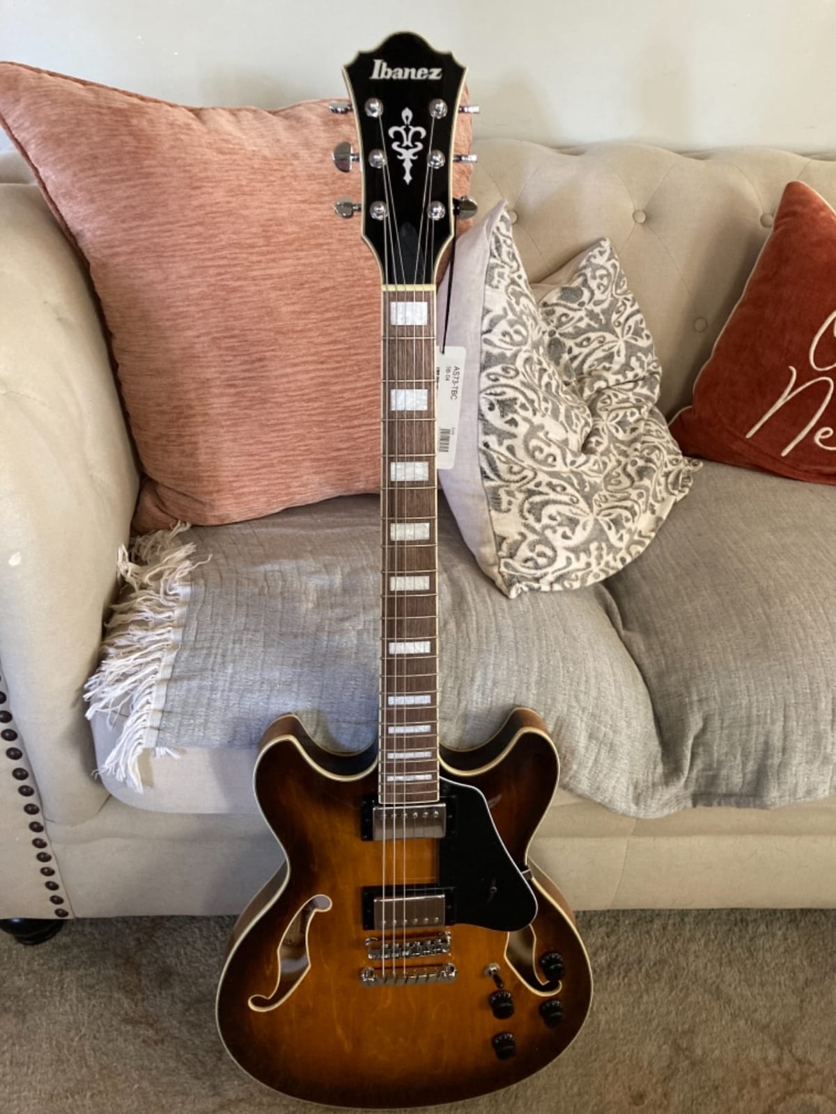 Ibanez Artcore AS73 - Tobacco Brown customer photo 2