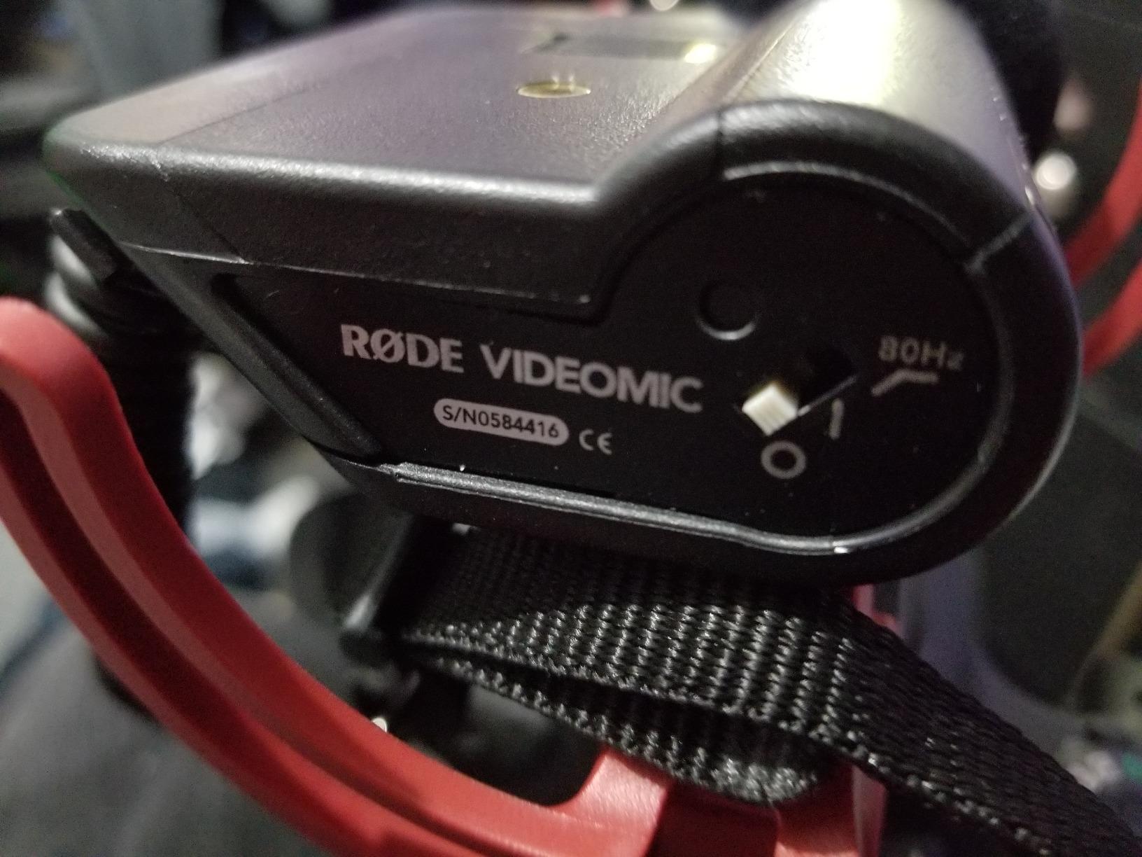 Rode VideoMic Camera-Mount Shotgun Microphone customer photo 2