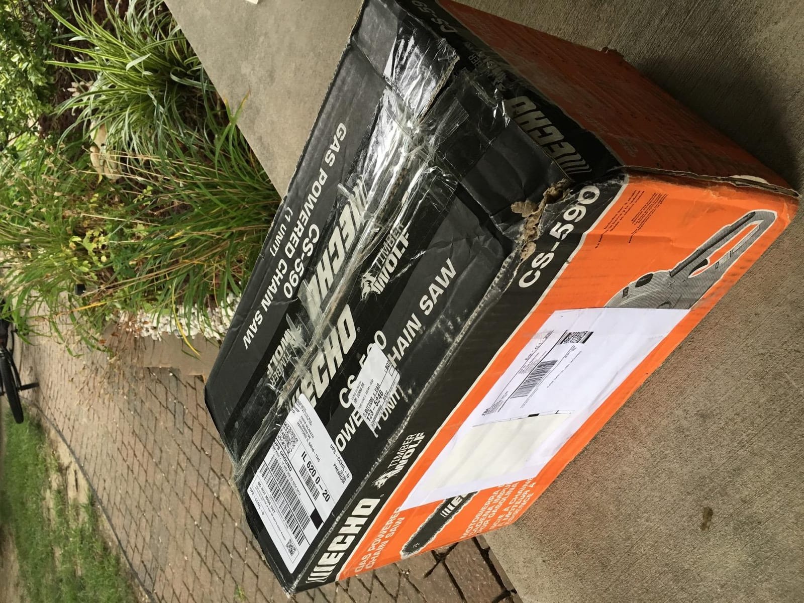 Chain Saw, Gas, 20 in. Bar, 59.8cc customer photo 1