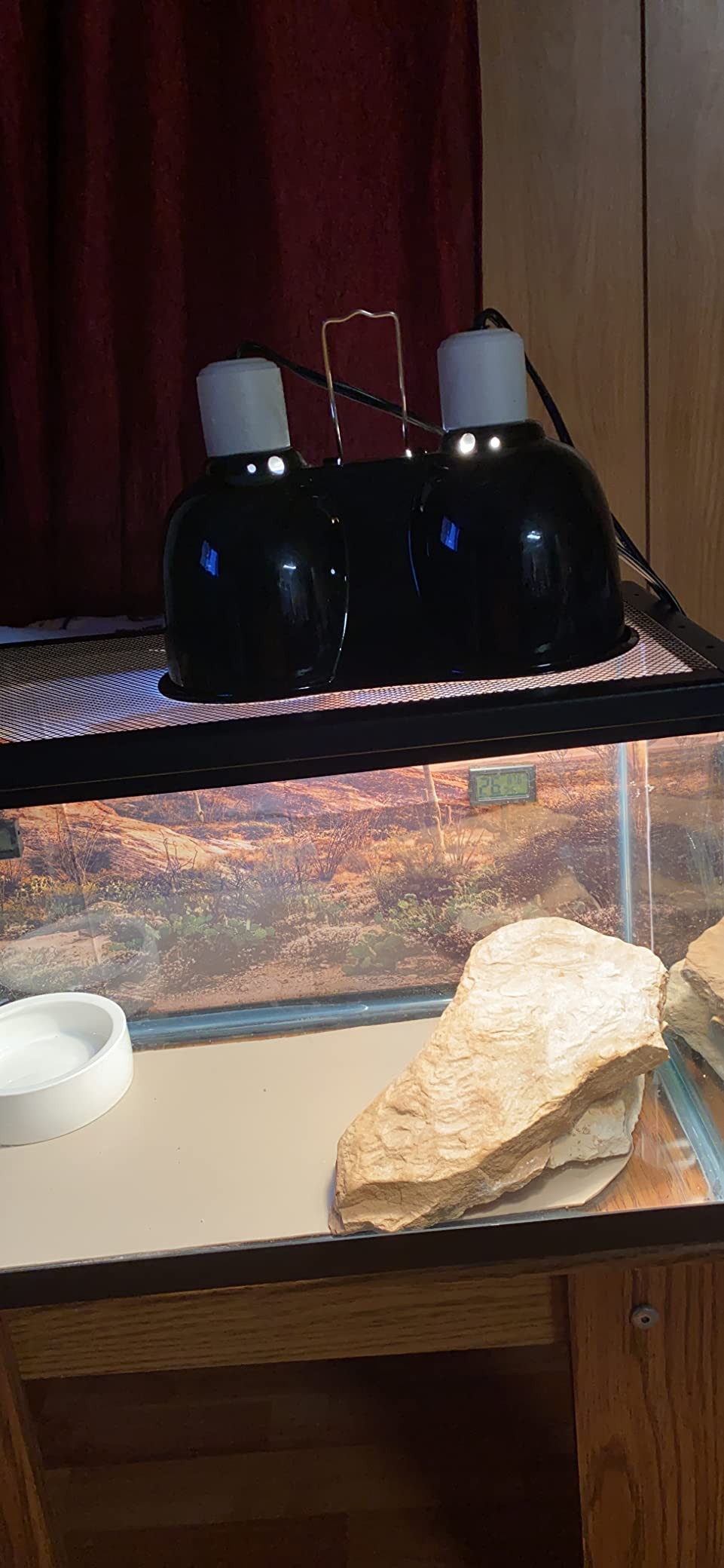 Zoo Med Desert UVB & Heat Lighting Dual Kit customer photo 2