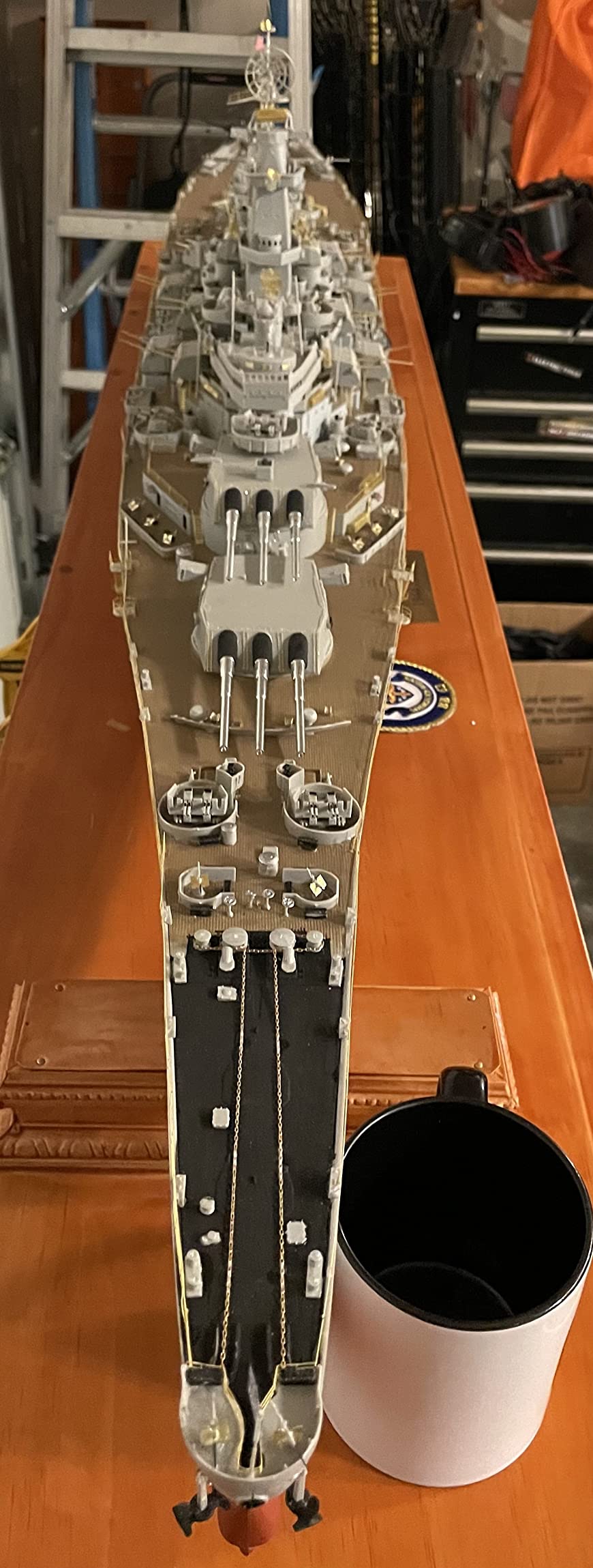 Trumpeter USS Missouri BB-63 Model Kit customer photo 2