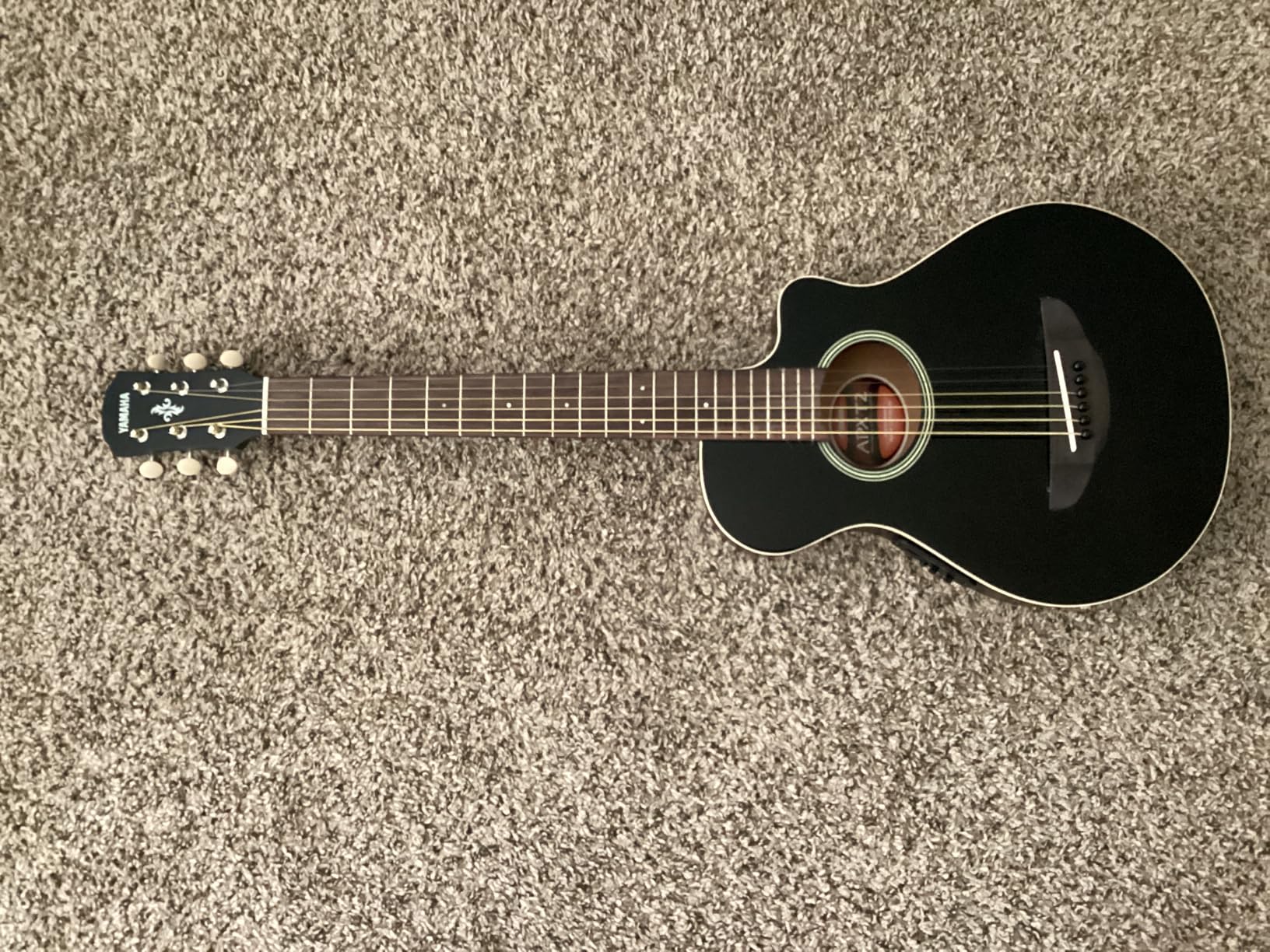 Yamaha APXT2 3/4-Size Acoustic-Electric Guitar - Natural customer photo 2