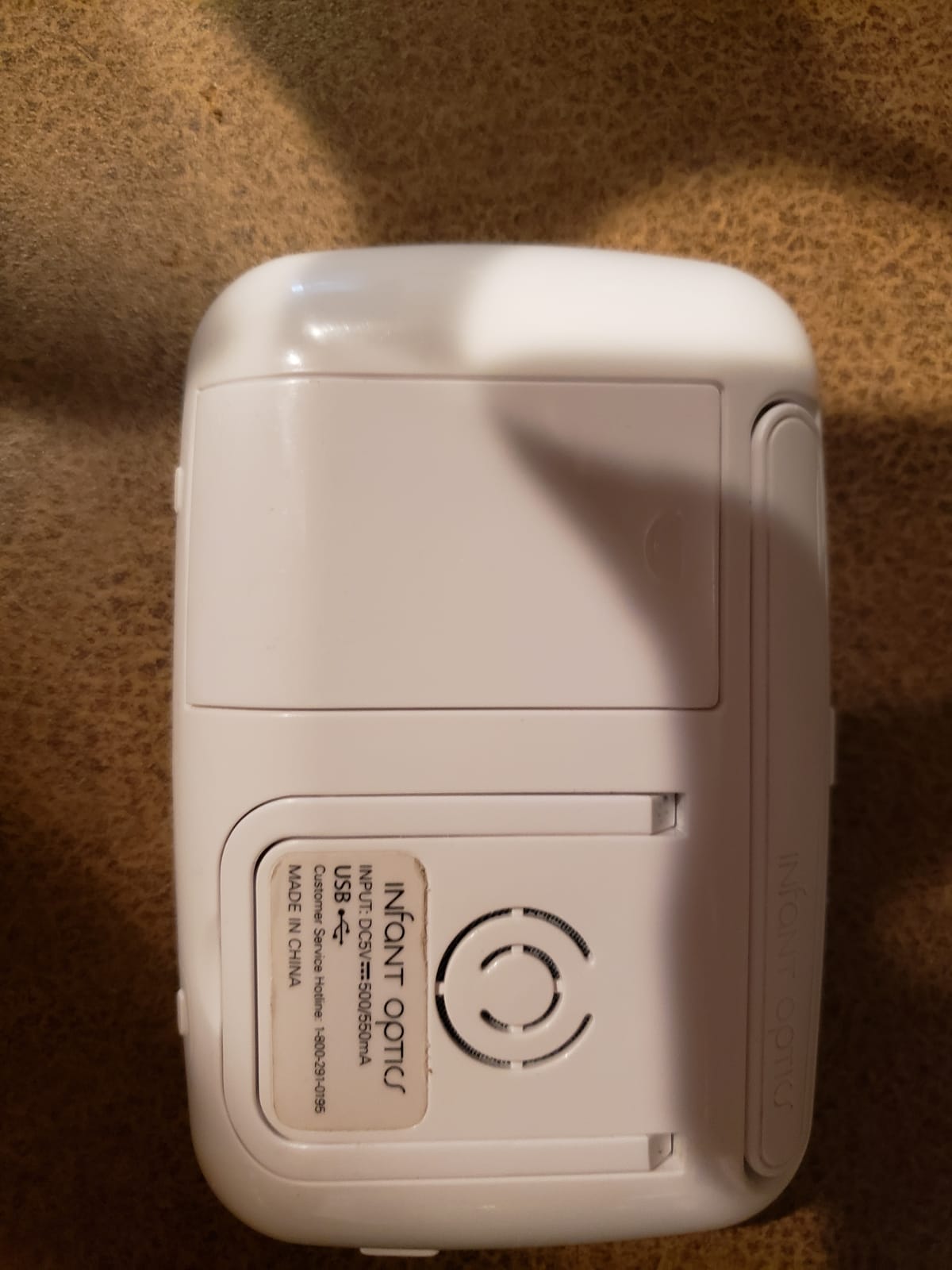 Infant Optics DXR-8 480p Video Baby Monitor, Non-WiFi Hack-Proof FHSS Connection, Interchangeable Lenses, Pan Tilt Zoom, LED Sound Bar, Night Vision, and Two-Way Talk. customer photo 2