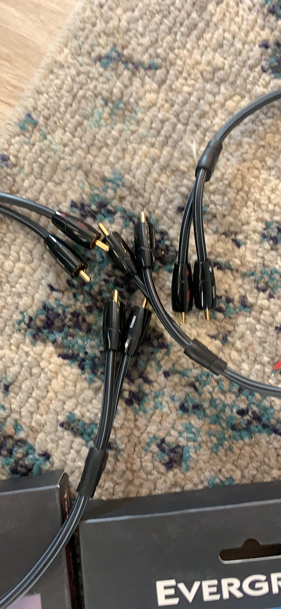 AudioQuest 0.6 m Tower RCA Audio Cables (1 m, 2 x RCA, 2 x RCA) customer photo 1