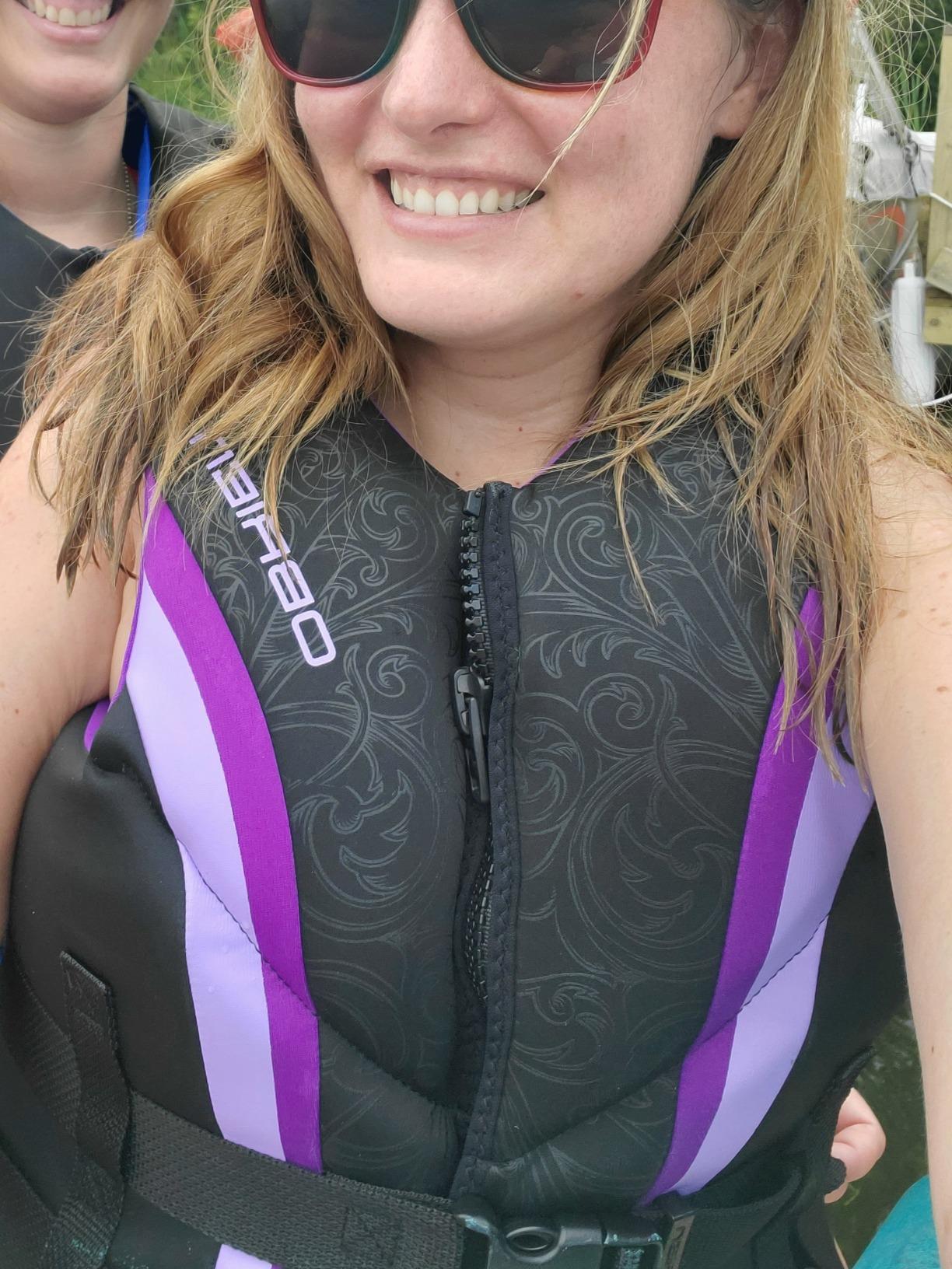 O'Brien Impulse Women's Life Jacket, US Coast Guard Approved, Great for Any Water Sports - Boating, Skiing, Surfing, PWC customer photo 2