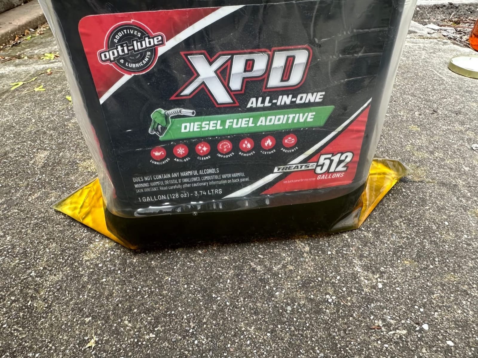 Opti-Lube XPD All-Season Diesel Fuel Additive - Gallon (1 Gallon (Treats 512 Gallons)) customer photo 1