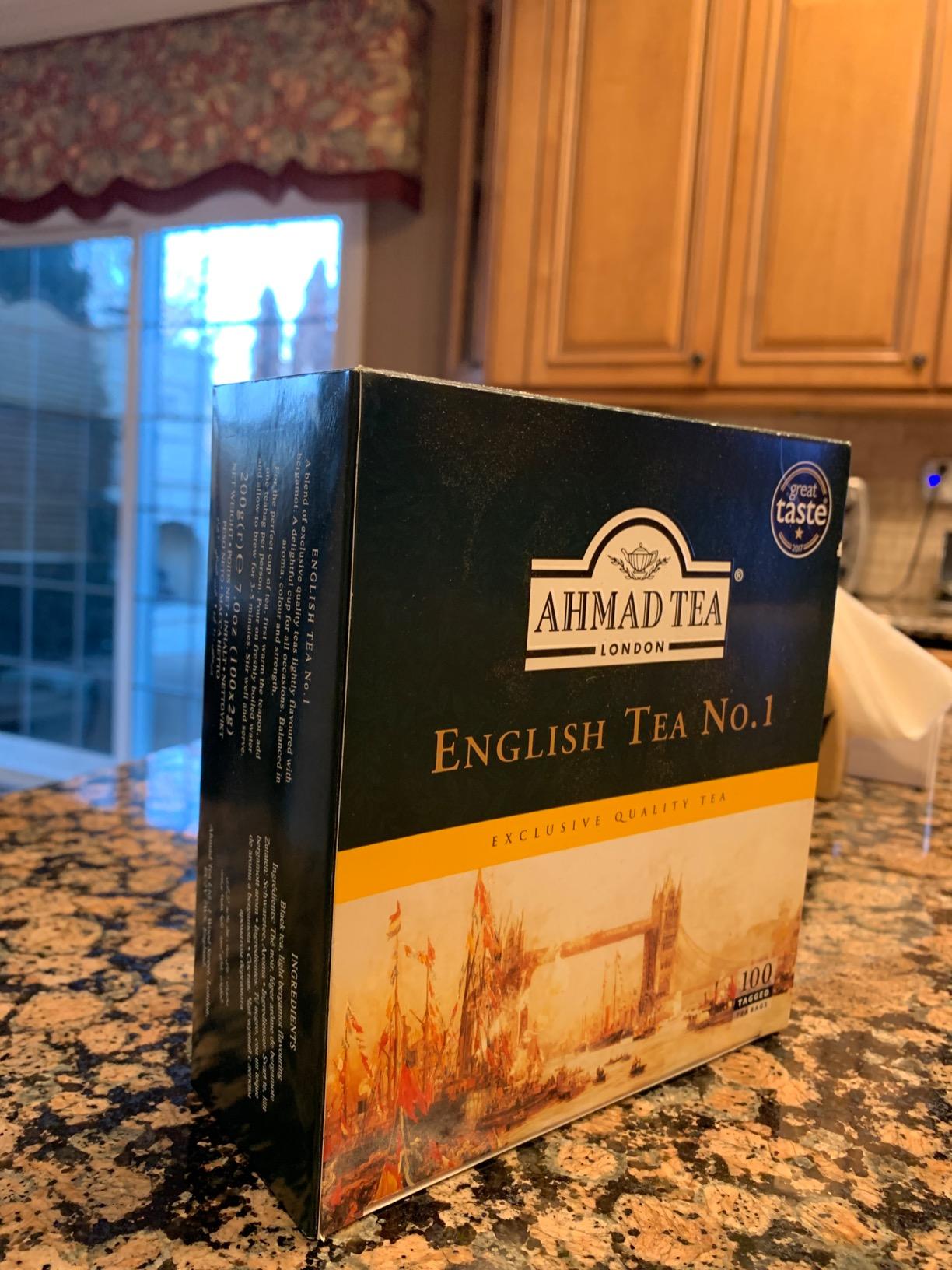 Ahmad Tea English Tea No.1 Tagged Teabags, 100 Count customer photo 1