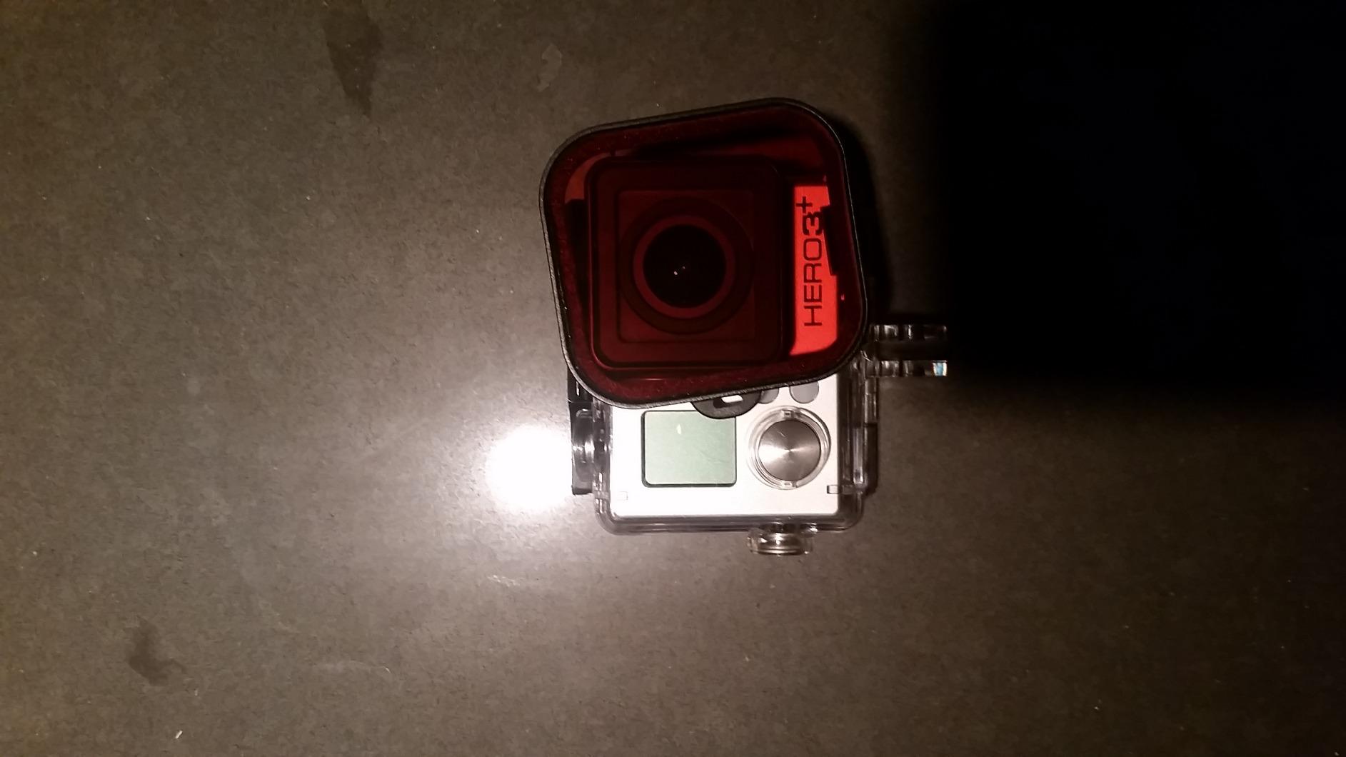 GoPro Camera ADVFR-301 HERO3+ Dive Filter for Dive Housing (RED) customer photo 1