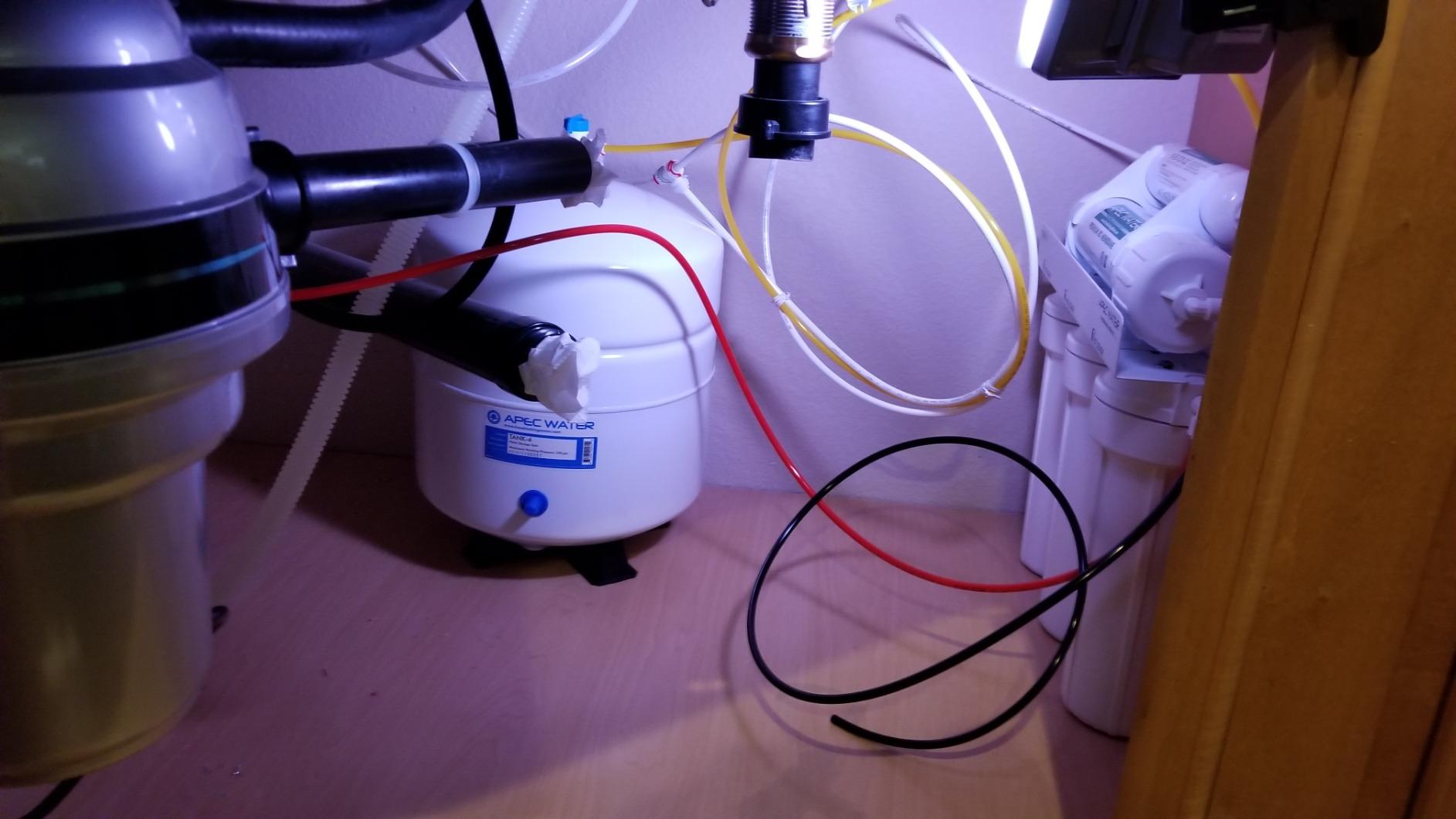 APEC Water ROES-50, 5-Stage Under Sink Reverse Osmosis Water Filter System, NSF Certified 372 & 58, 50 GPD, Reduces 99% of Impurities customer photo 1