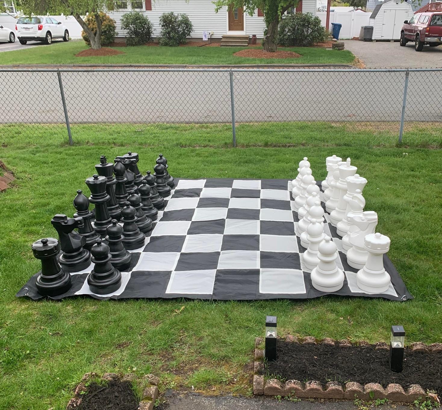 MegaChess Giant Chess Set Game with 25