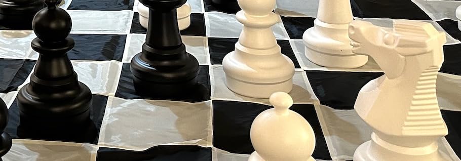 MegaChess Giant Chess Set Game with 25