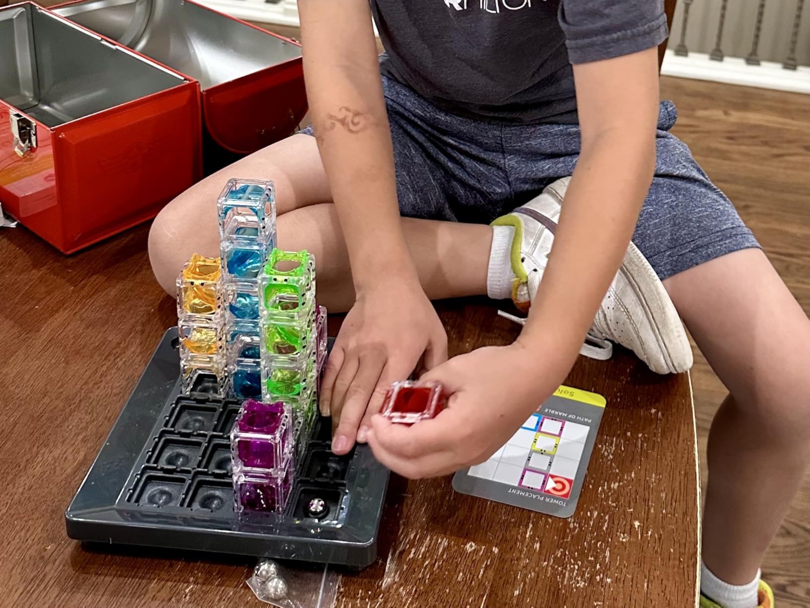 ThinkFun Gravity Maze - Falling Marble Logic Game - Challenging STEM Toy for Kids 8-12 customer photo 1
