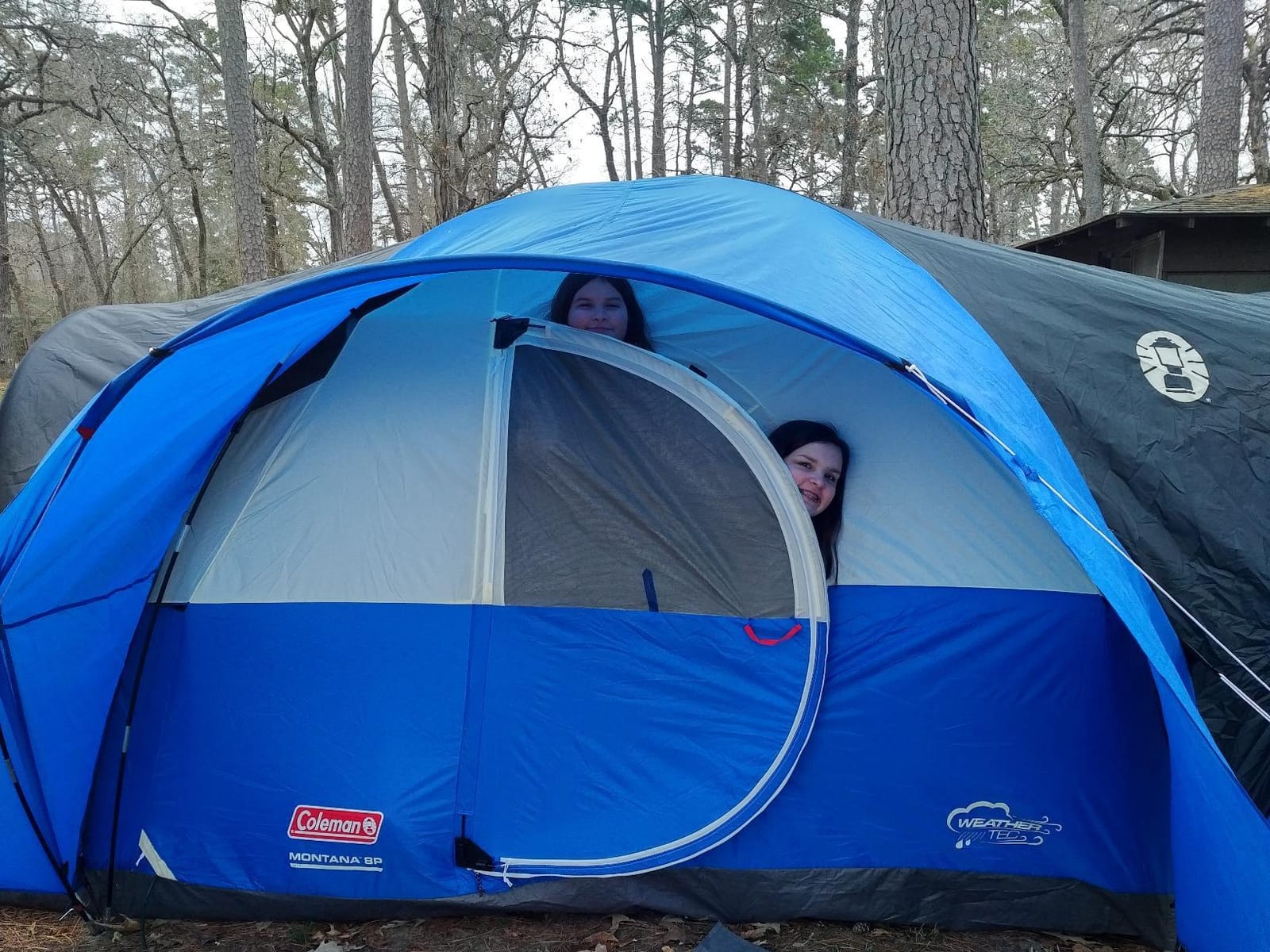 Coleman Montana Camping Tent, 6/8 Person Family Tent with Included Rainfly, Carry Bag, and Spacious Interior, Fits Multiple Queen Airbeds and Sets Up in 15 Minutes customer photo 1
