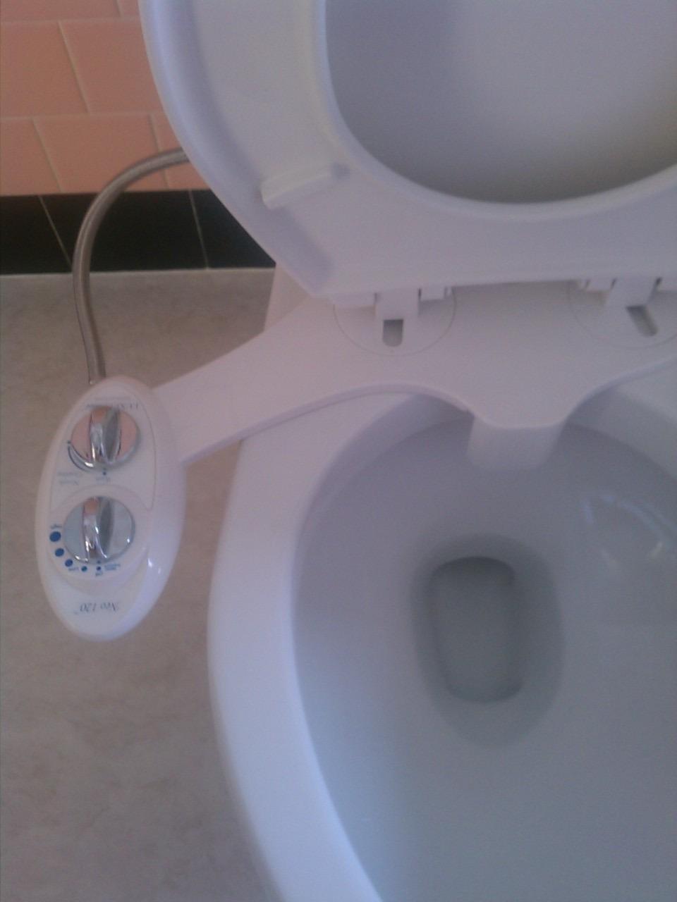 LUXE Bidet NEO 120 - Bidet Attachment for Toilet Seat, White | Non-Electric, Single Nozzle, Self-Cleaning, Adjustable Water Pressure, Rear Wash customer photo 2