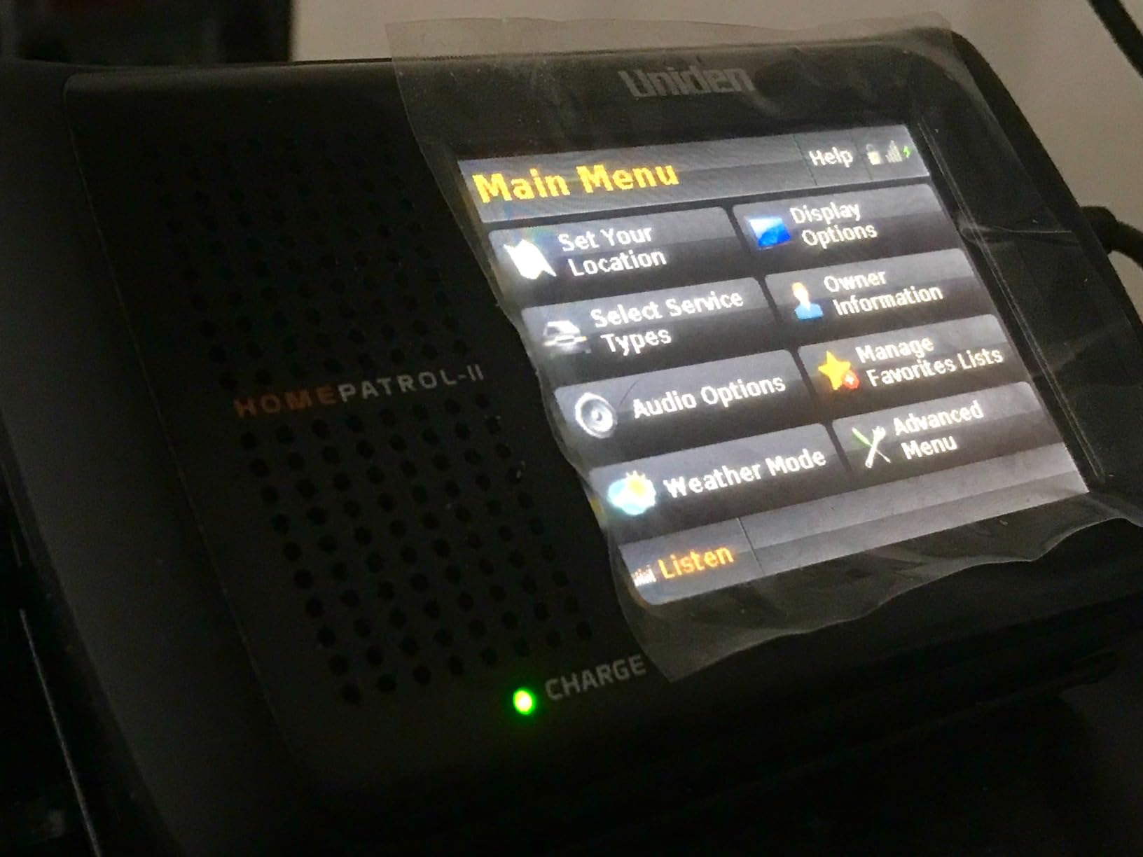 Uniden HomePatrol-2 Color Touchscreen Simple Programing Digital Scanner, TrunkTracker V and S.A.M.E. Emergency/Weather Alert customer photo 2